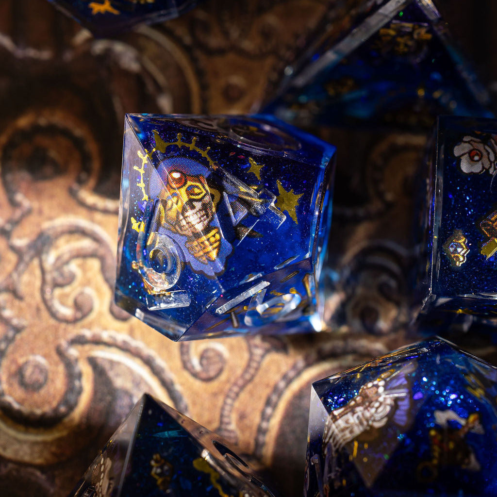 Church of the Dying Sun 7-Piece Iconic Dice Set - Dispel Dice - Premium DnD Dice & Accessories # #
