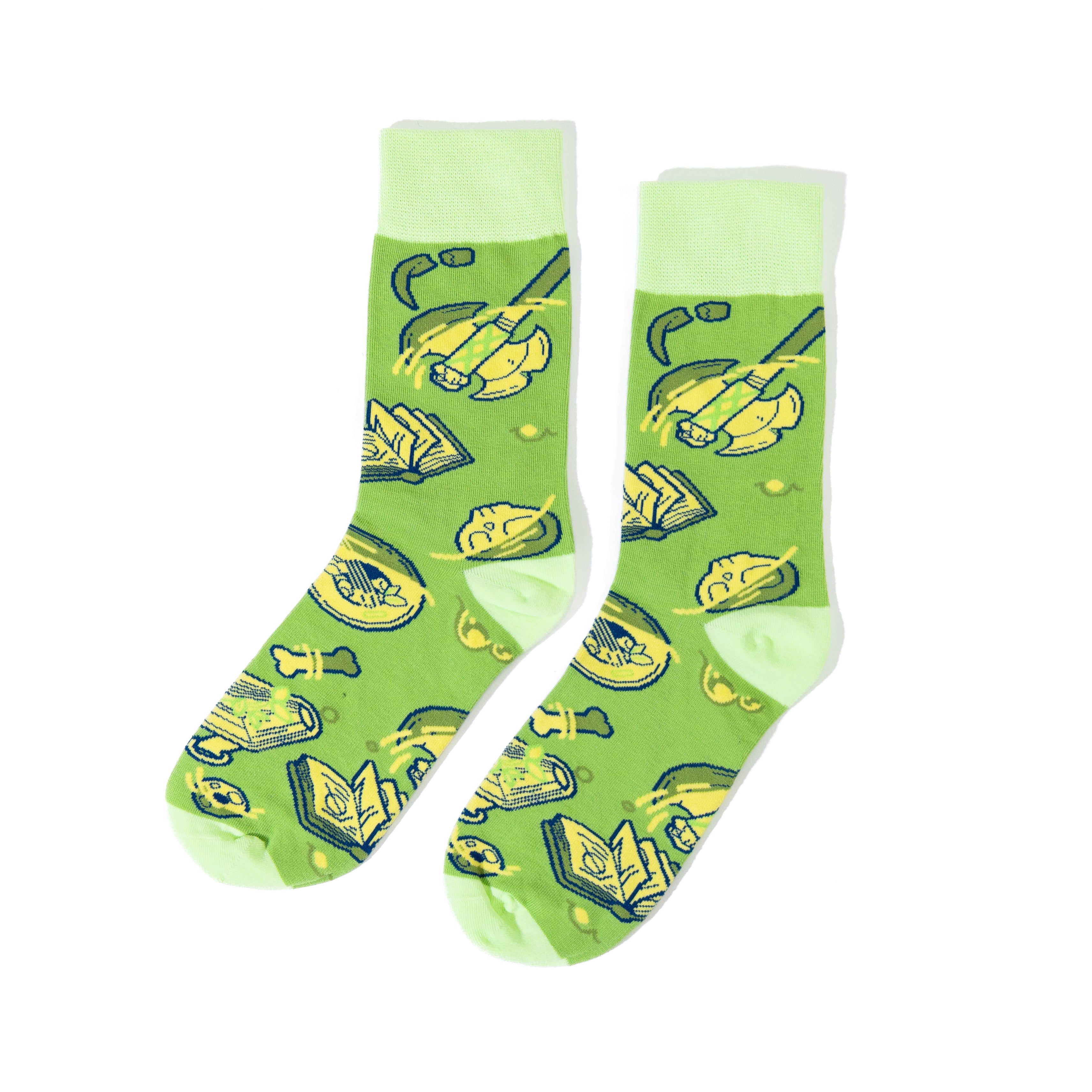 "Death By Ooze" Socks