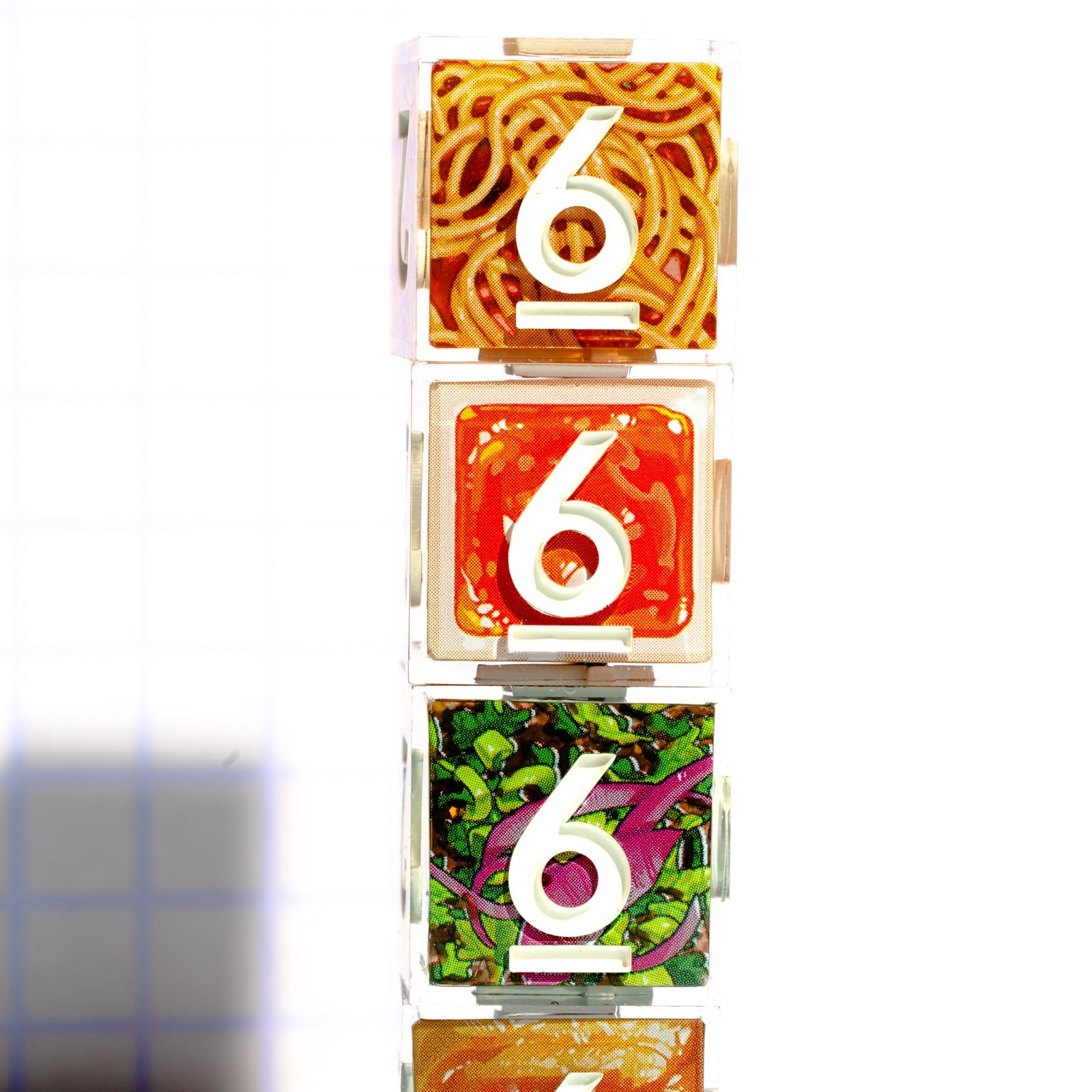 Ramen 4-Piece Iconic D6 Set - Dispel Dice - Premium DnD Dice & Accessories # #
