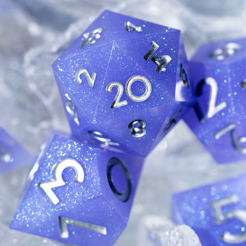 Celestia 7-Piece Polyhedral Dice Set - Dispel Dice - Premium DnD Dice & Accessories # #