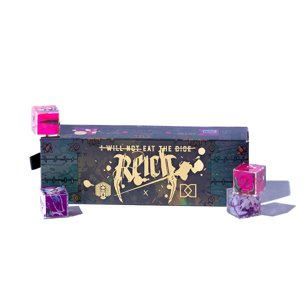 Dispel x Eat the Reich 2-Set Bundle - Dispel Dice - Premium DnD Dice & Accessories # #