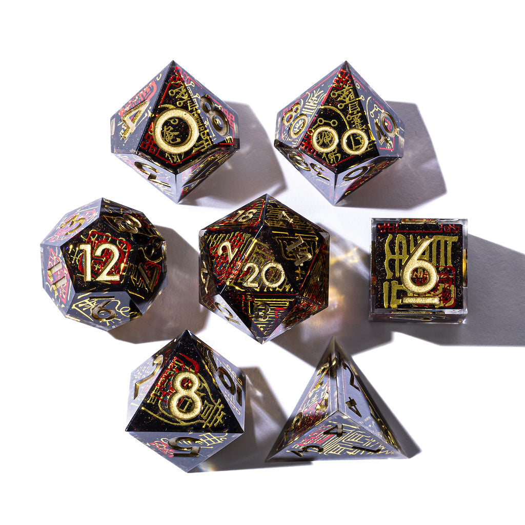 Protection Against Evil 7-Piece Iconic Dice Set