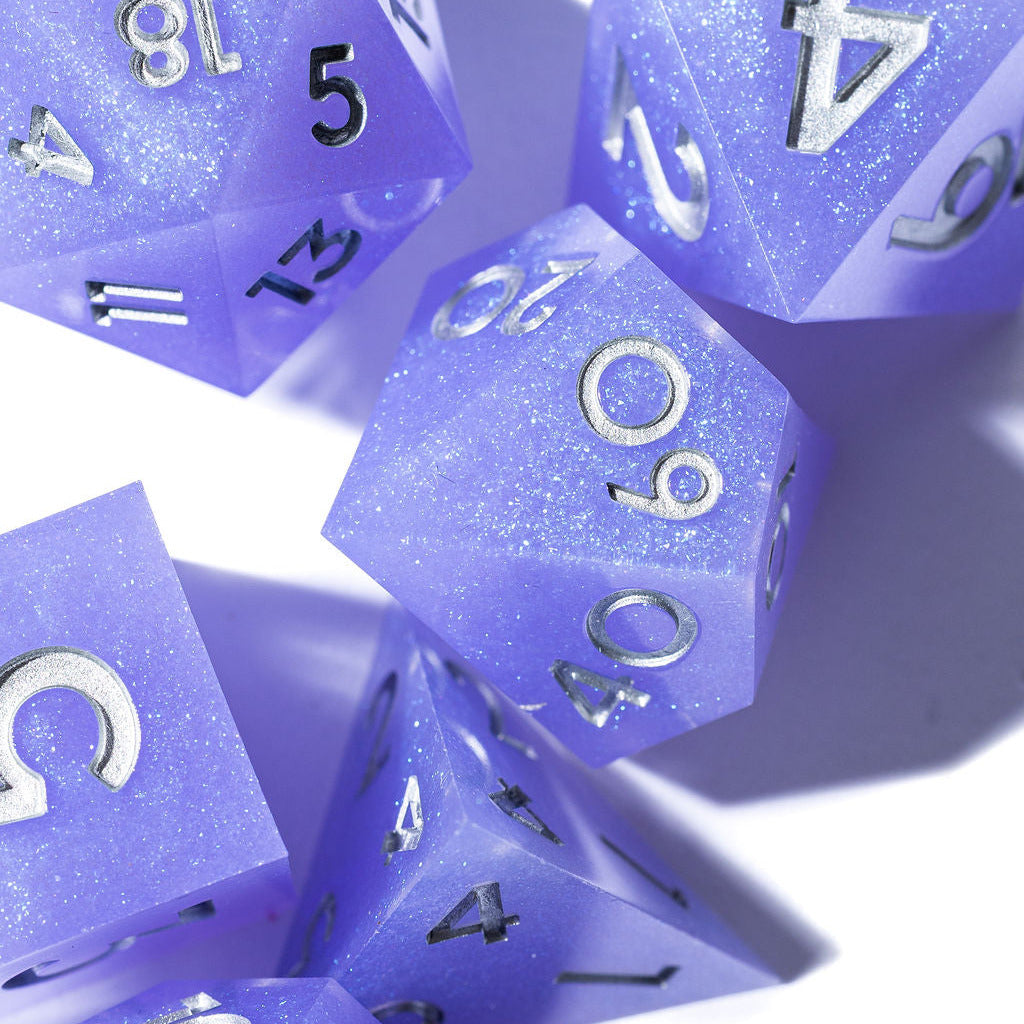 Celestia 7-Piece Polyhedral Dice Set - Dispel Dice - Premium DnD Dice & Accessories # #