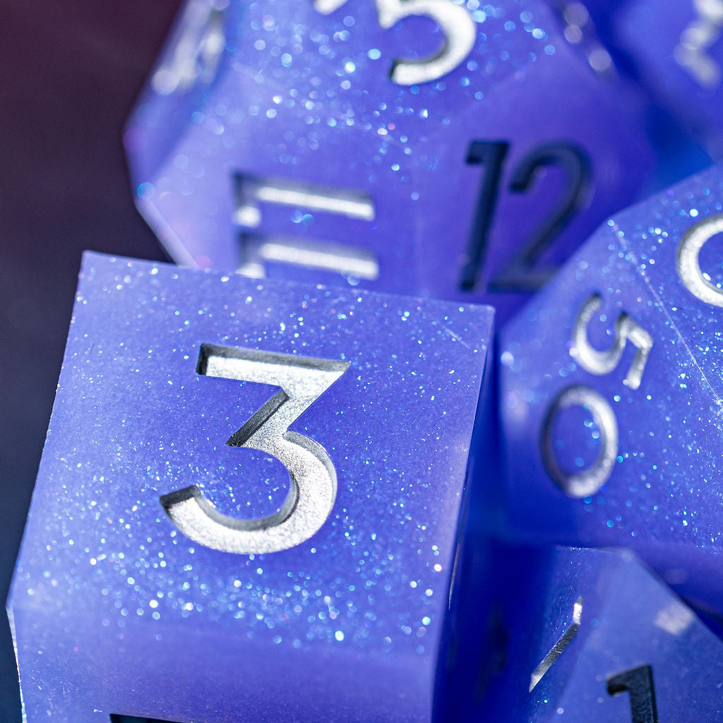 Celestia 7-Piece Polyhedral Dice Set - Dispel Dice - Premium DnD Dice & Accessories # #
