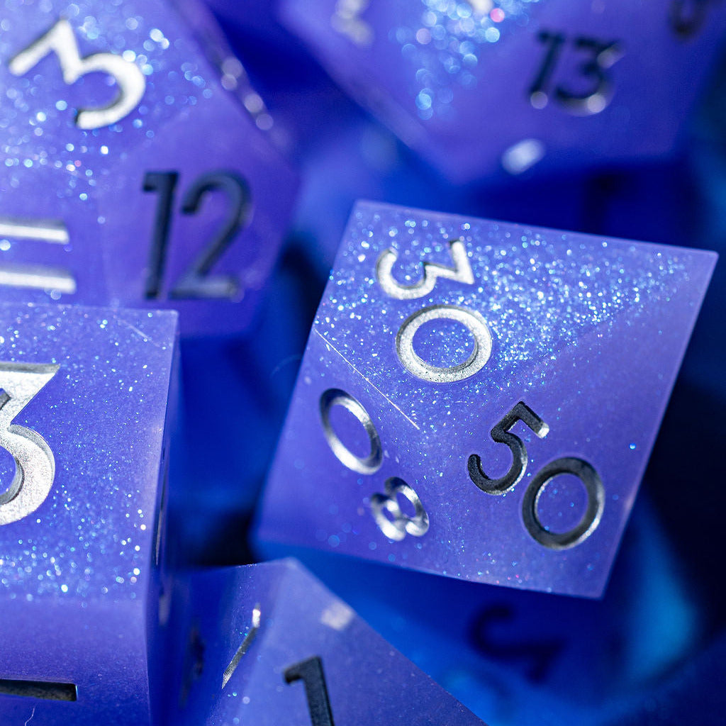 Celestia 7-Piece Polyhedral Dice Set - Dispel Dice - Premium DnD Dice & Accessories # #