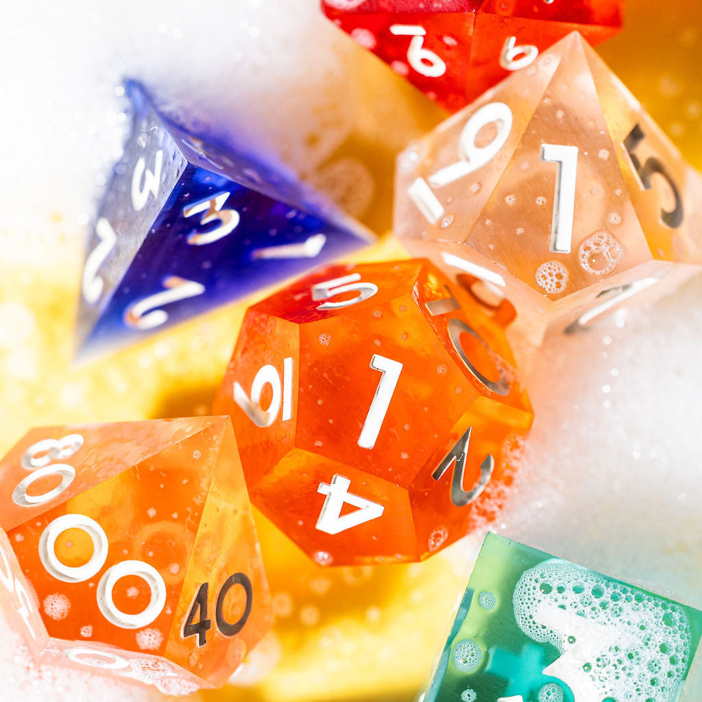 Expedition 13 7-Piece Matte Palette Dice Set - Dispel Dice - Premium DnD Dice & Accessories # #