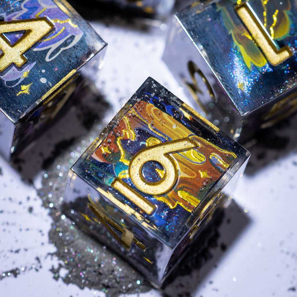 Pillars of Creation 4-Piece Iconic D6 Set - Dispel Dice - Premium DnD Dice & Accessories # #