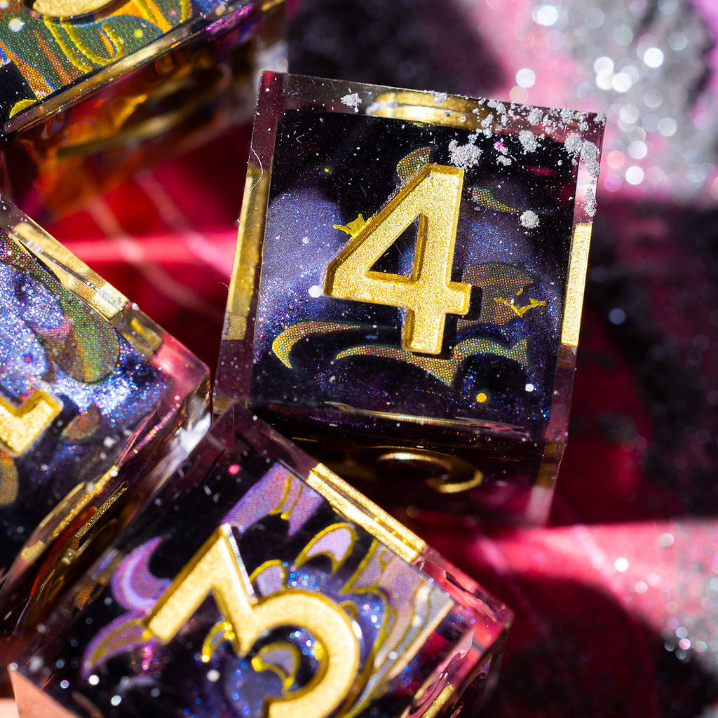 Pillars of Creation 4-Piece Iconic D6 Set - Dispel Dice - Premium DnD Dice & Accessories # #
