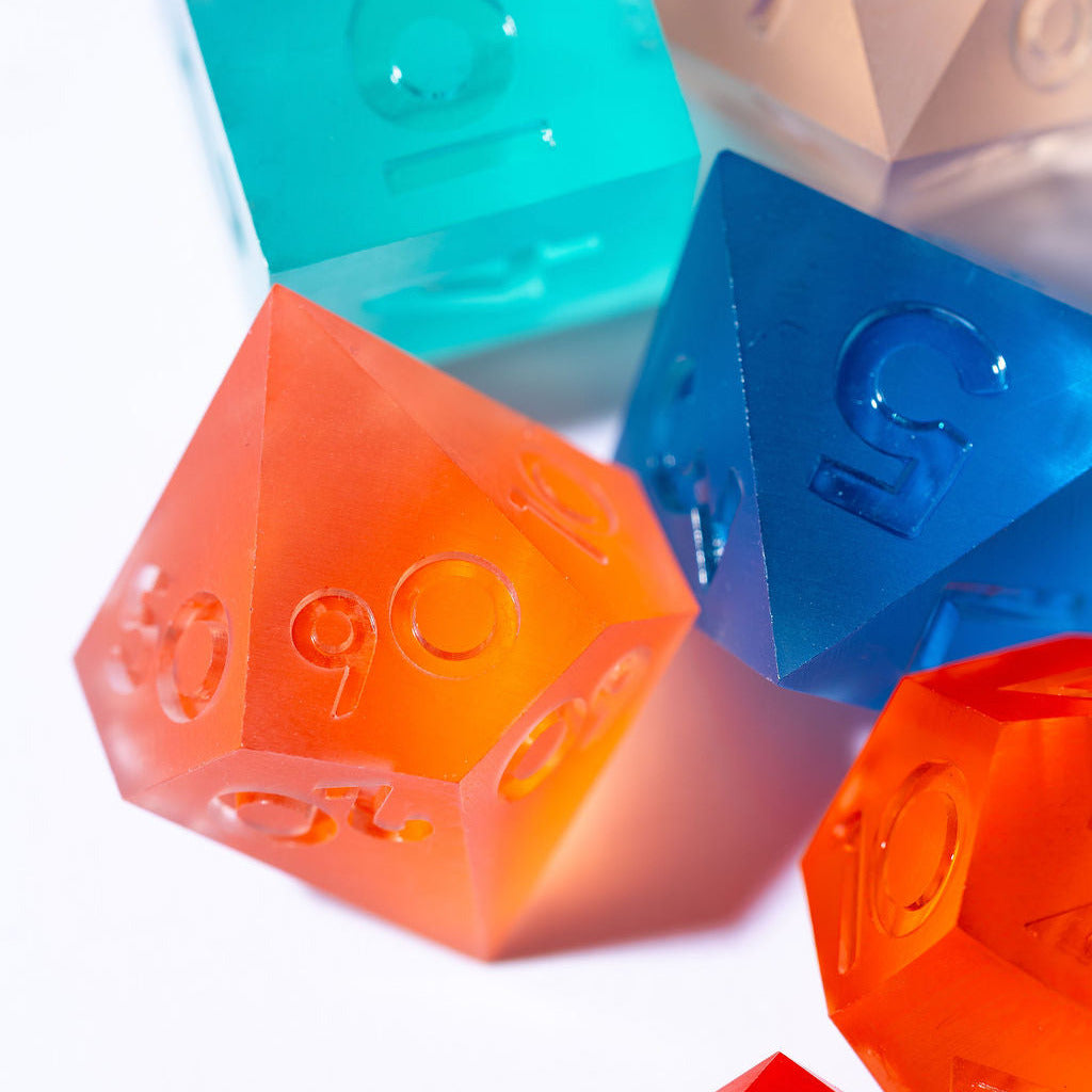Expedition 13 7-Piece Matte Palette Dice Set - Dispel Dice - Premium DnD Dice & Accessories # #