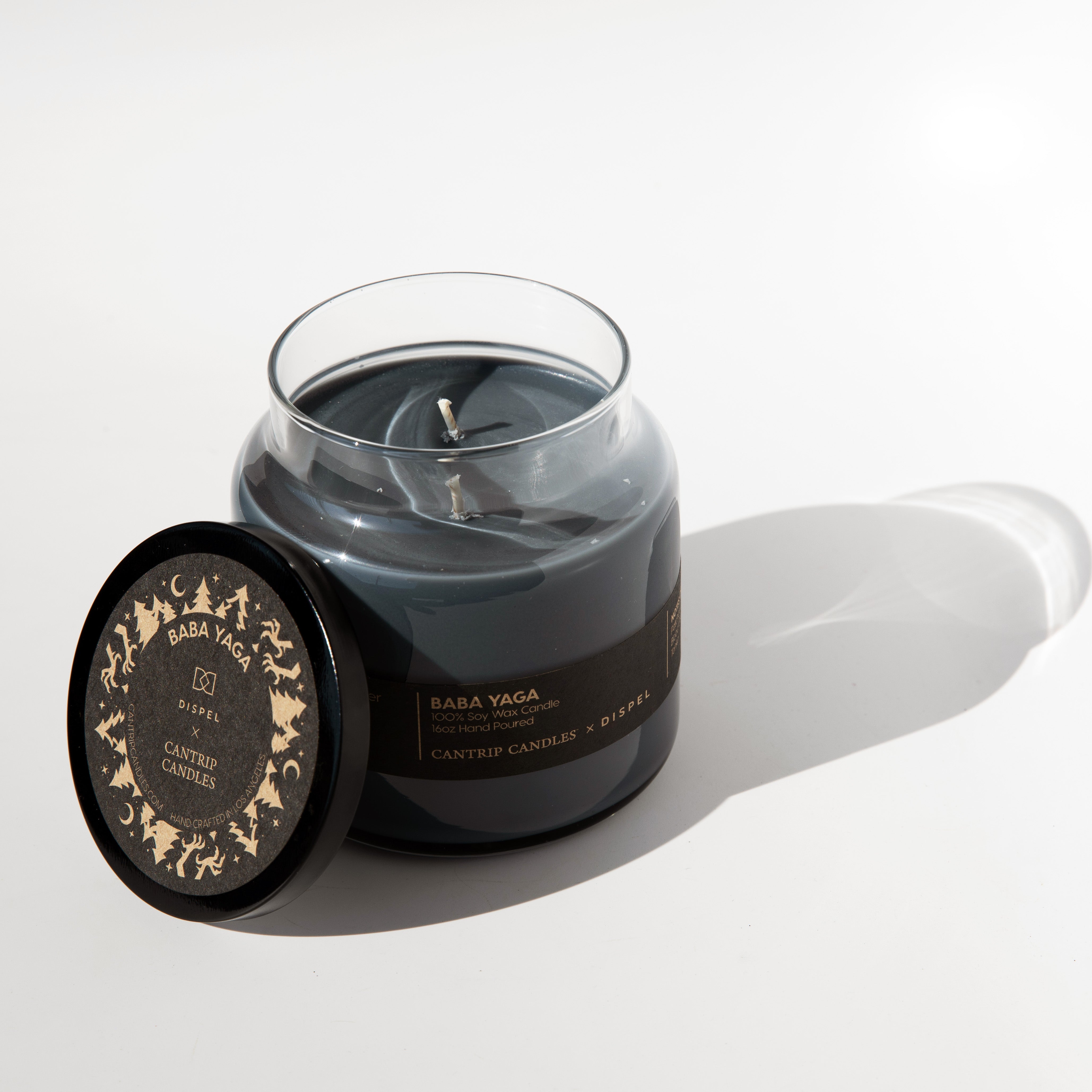 Cantrip Candles Baba Yaga Dark Soy Candle (16 oz.) - Dispel Dice - Premium DnD Dice & Accessories