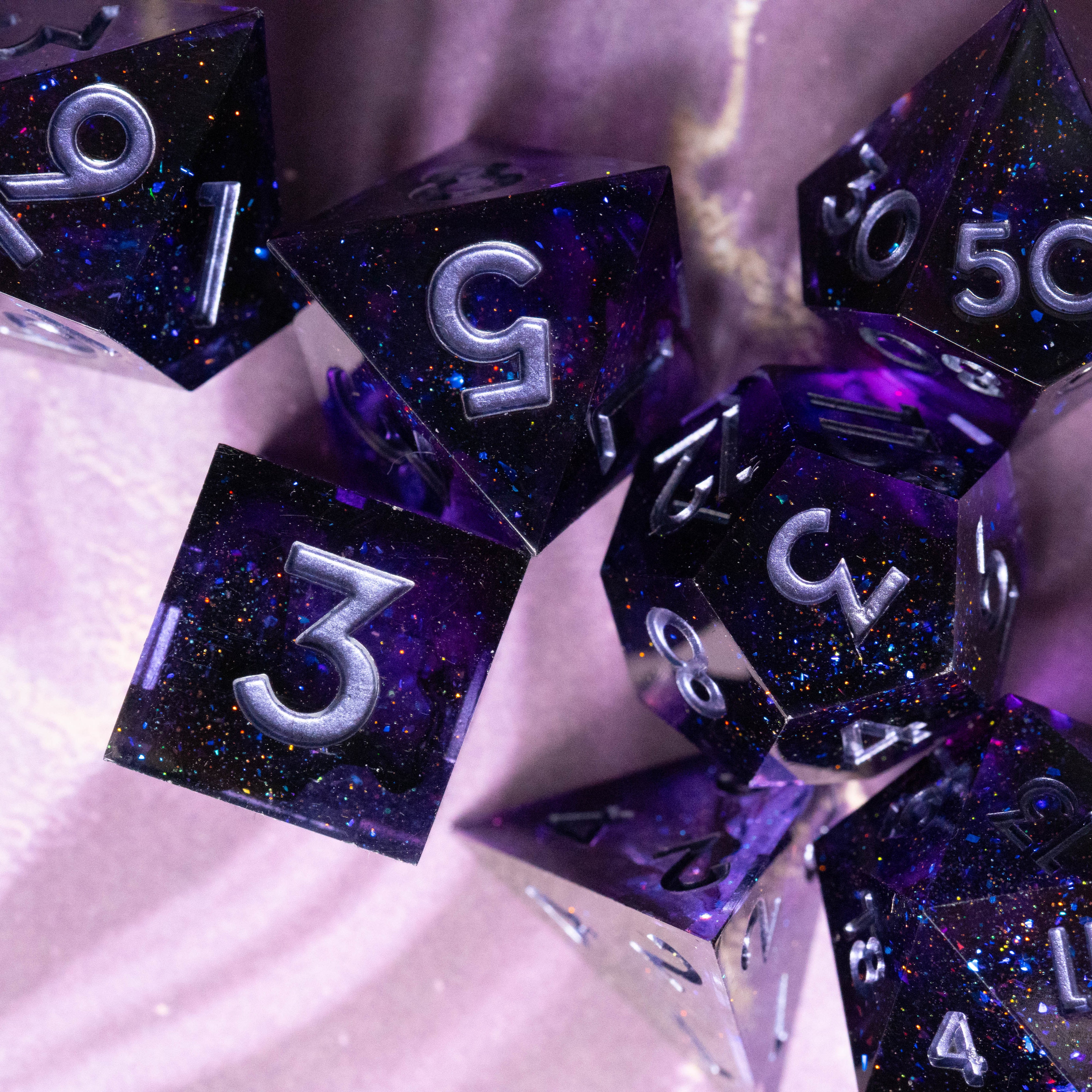 Adrift 7-Piece Polyhedral Dice Set - Dispel Dice - Premium DnD Dice & Accessories # #