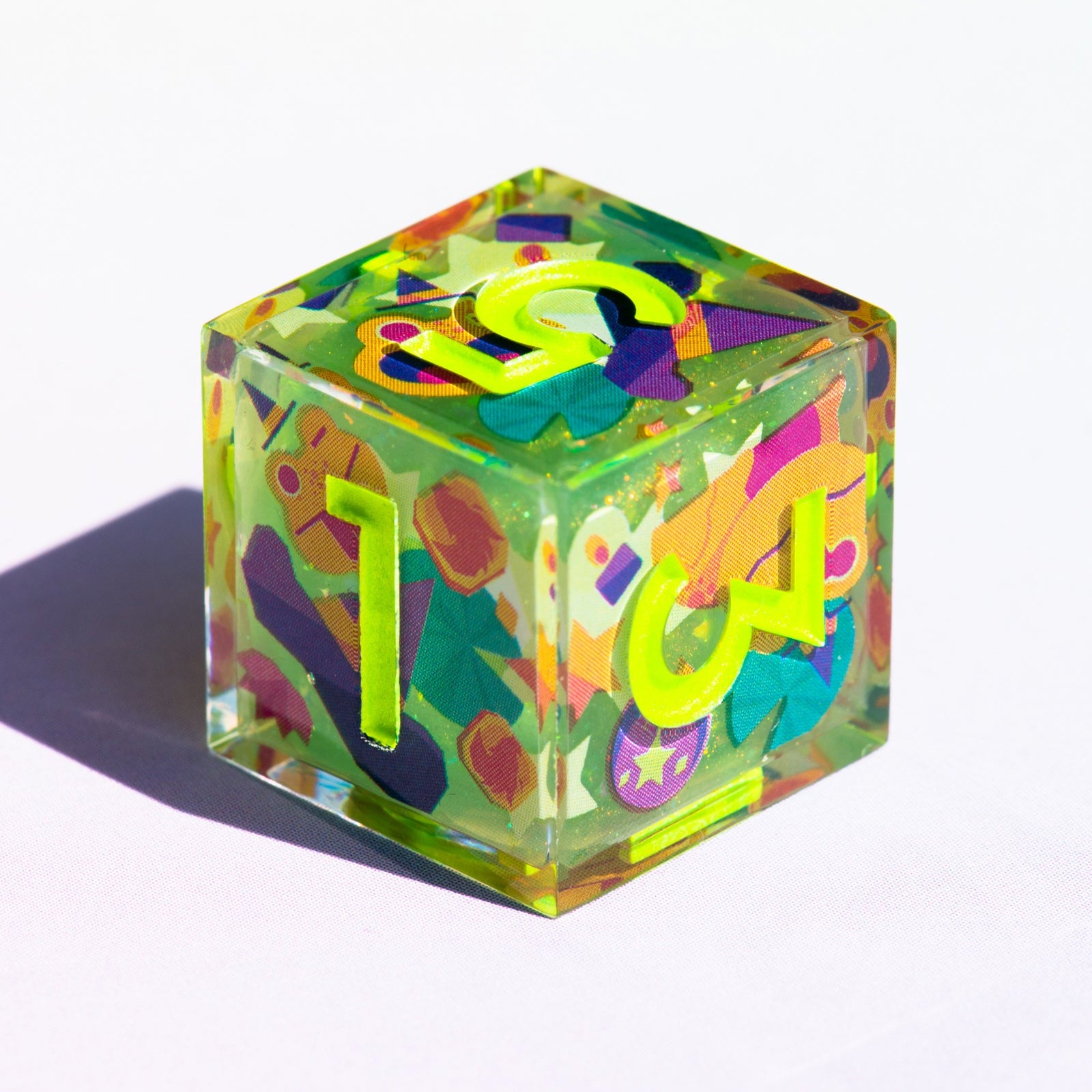 High Rollers x Dispel "The Clever Toad" 7-Piece Iconic Dice Set - Dispel Dice - Premium DnD Dice & Accessories # #