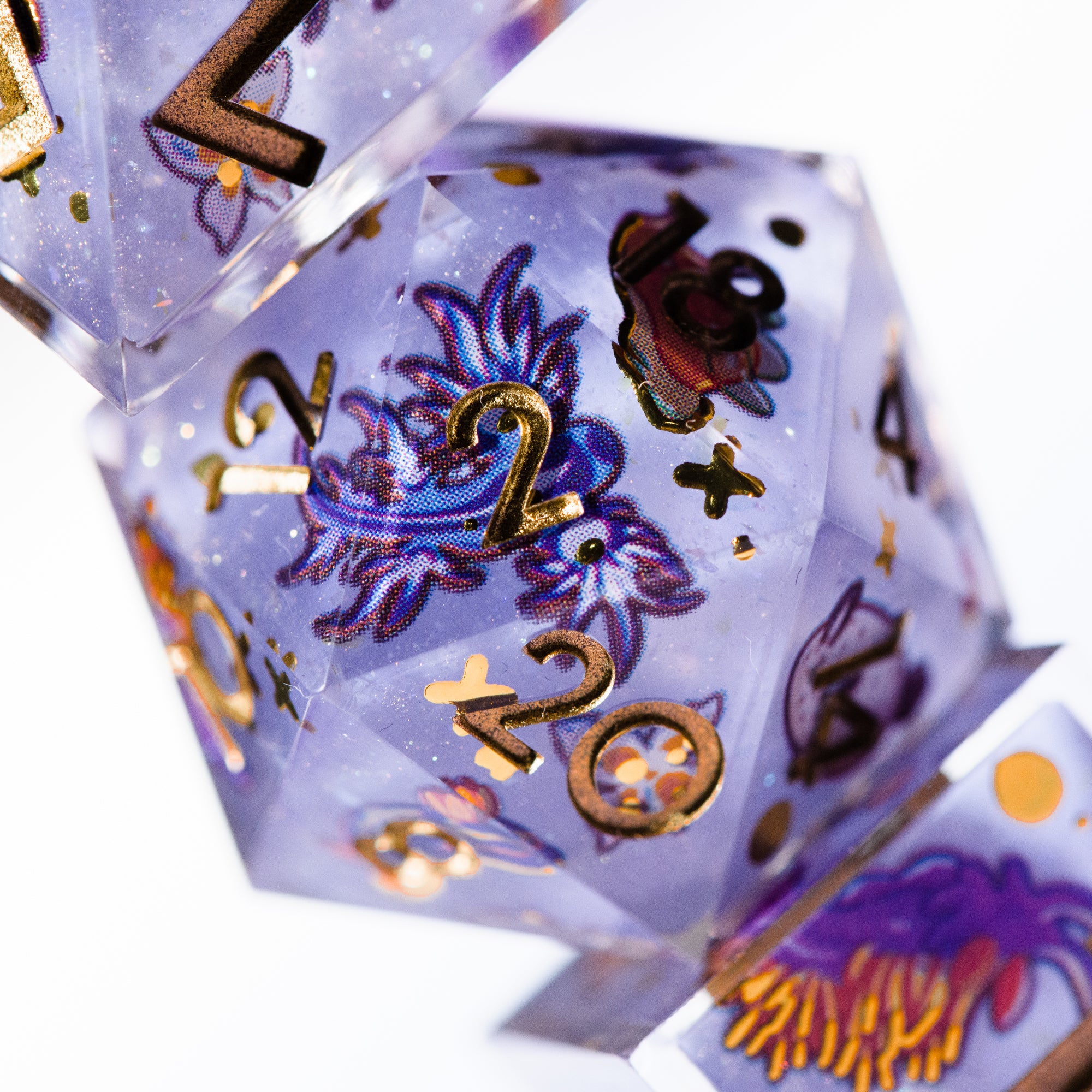 Send Me Nudis 7-Piece Iconic Dice Set - Dispel Dice - Premium DnD Dice & Accessories # #
