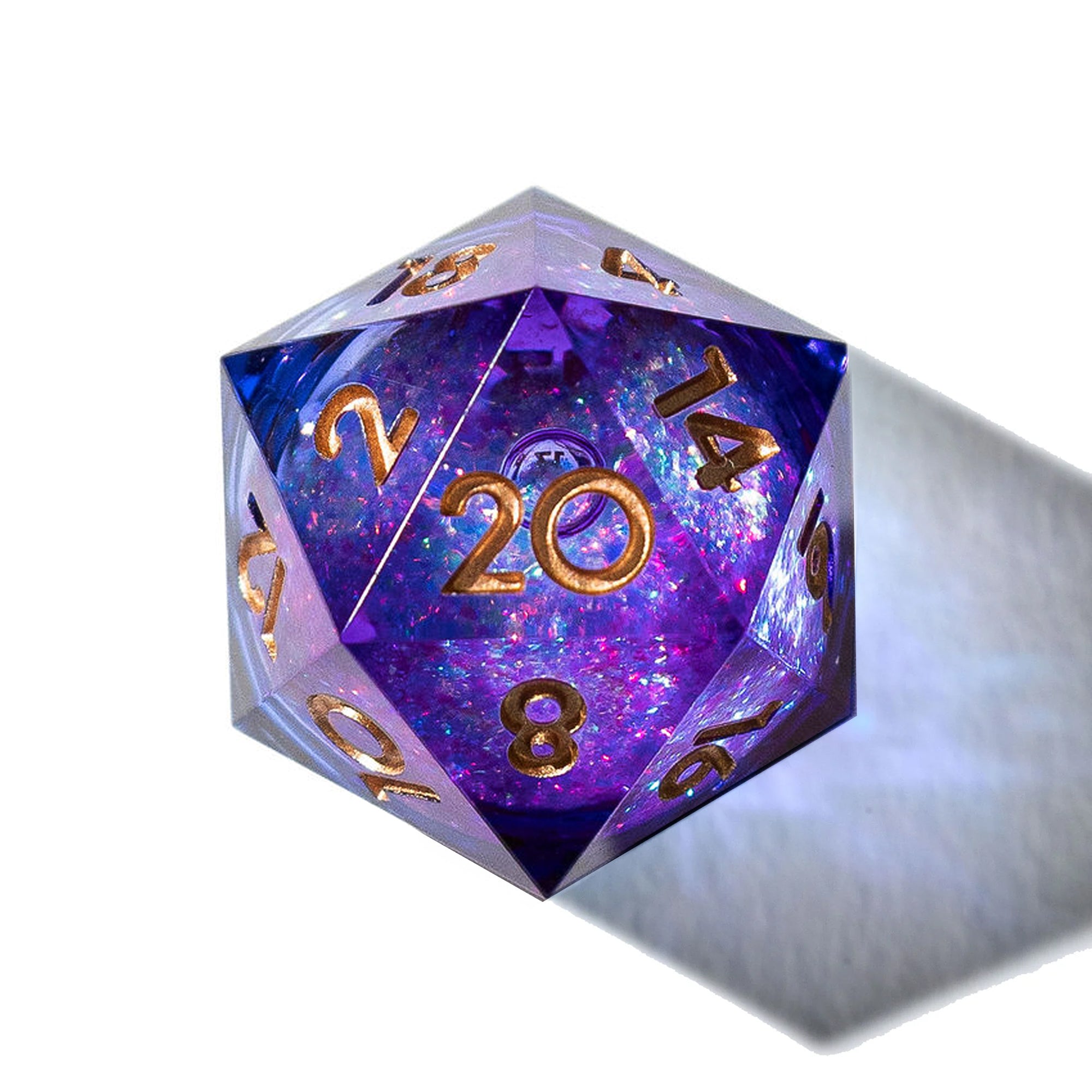 The Dark Veil 7-Piece Liquid Core Dice Set