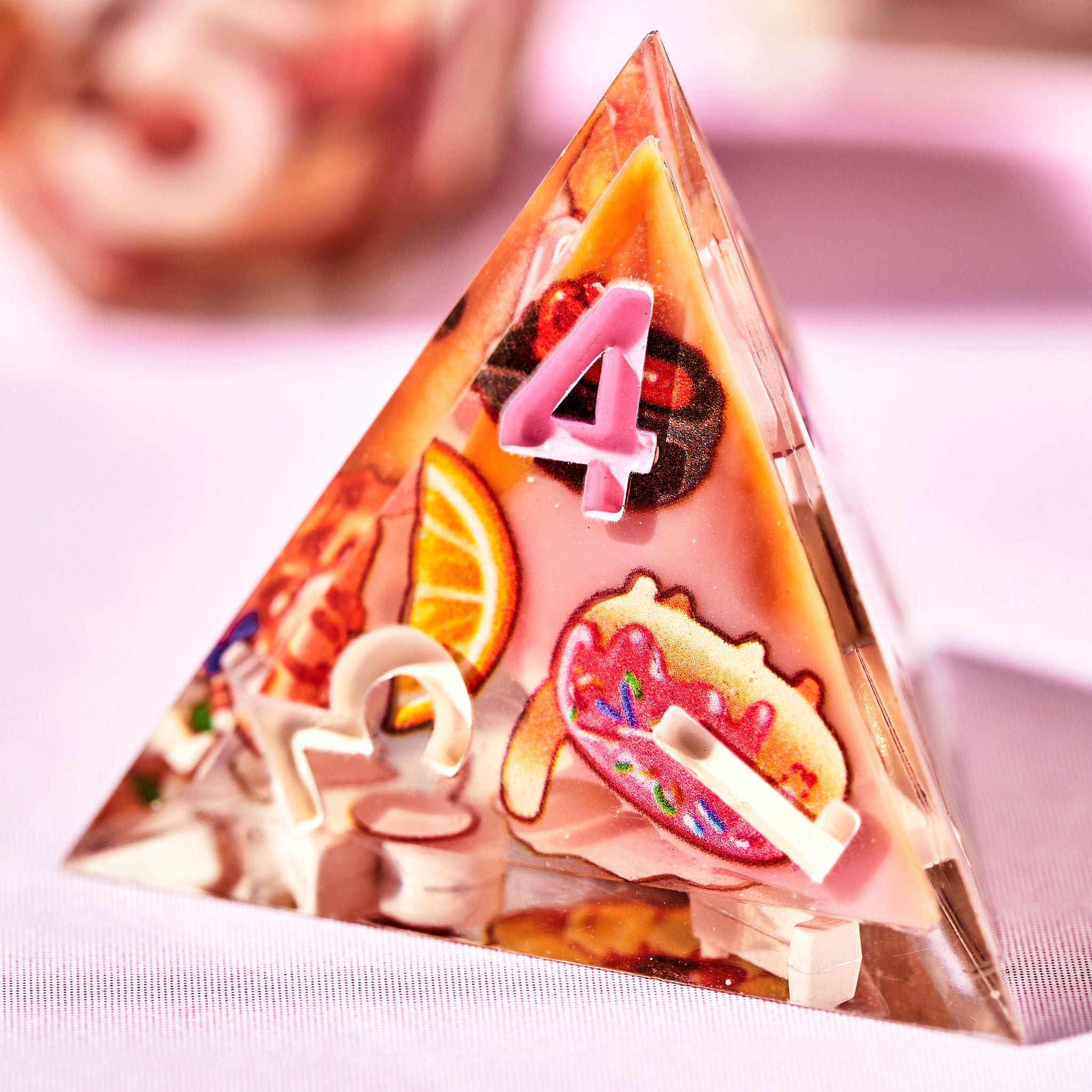Cat Café 7-Piece Iconic Dice Set - Dispel Dice - Premium DnD Dice & Accessories # #