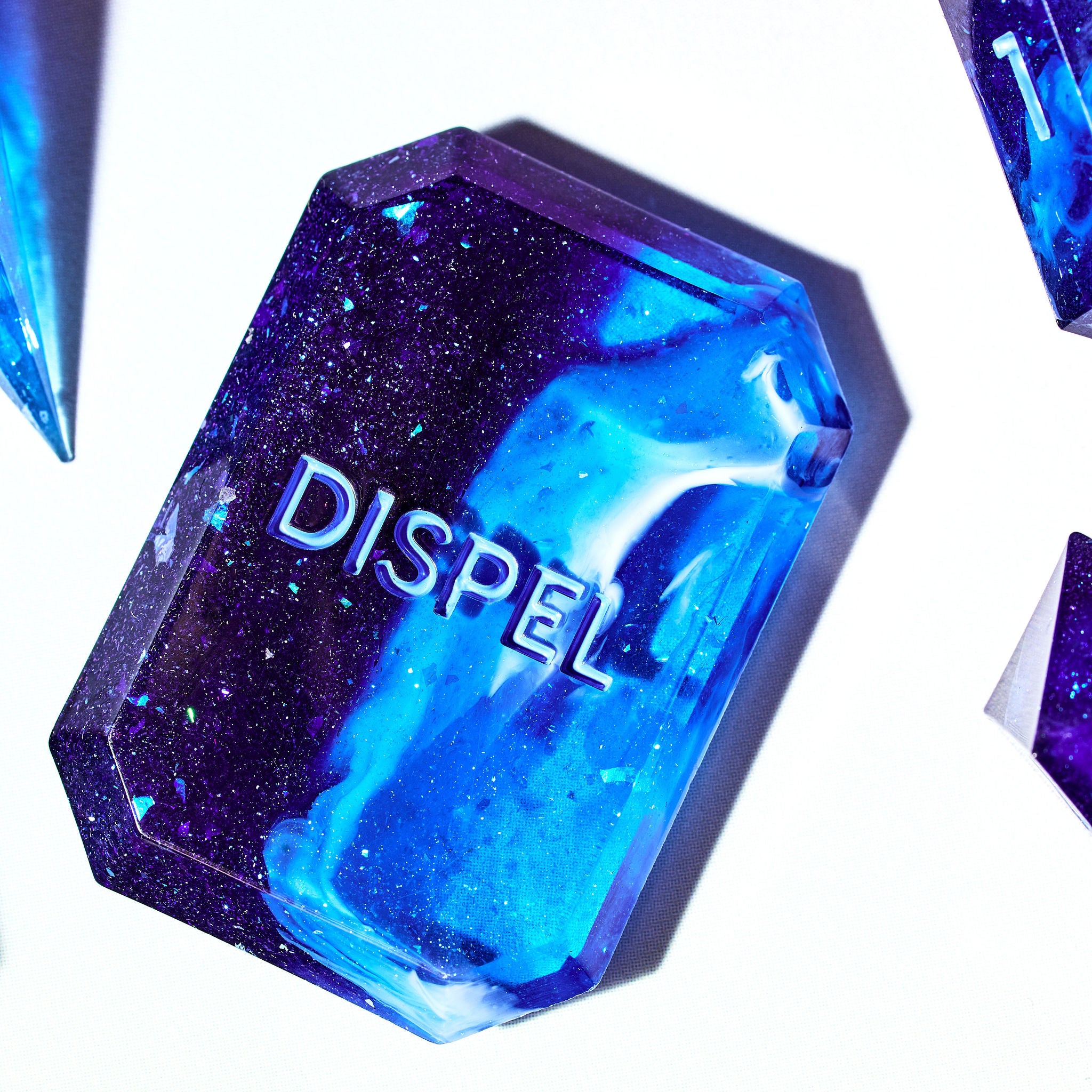 Deep Blue Sea 7-Piece Jewel Shape Dice Set - Dispel Dice - Premium DnD Dice & Accessories # #