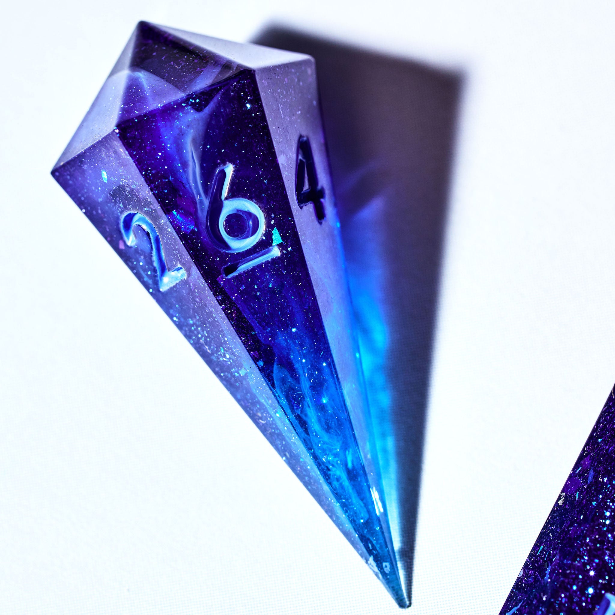Deep Blue Sea 7-Piece Jewel Shape Dice Set - Dispel Dice - Premium DnD Dice & Accessories # #