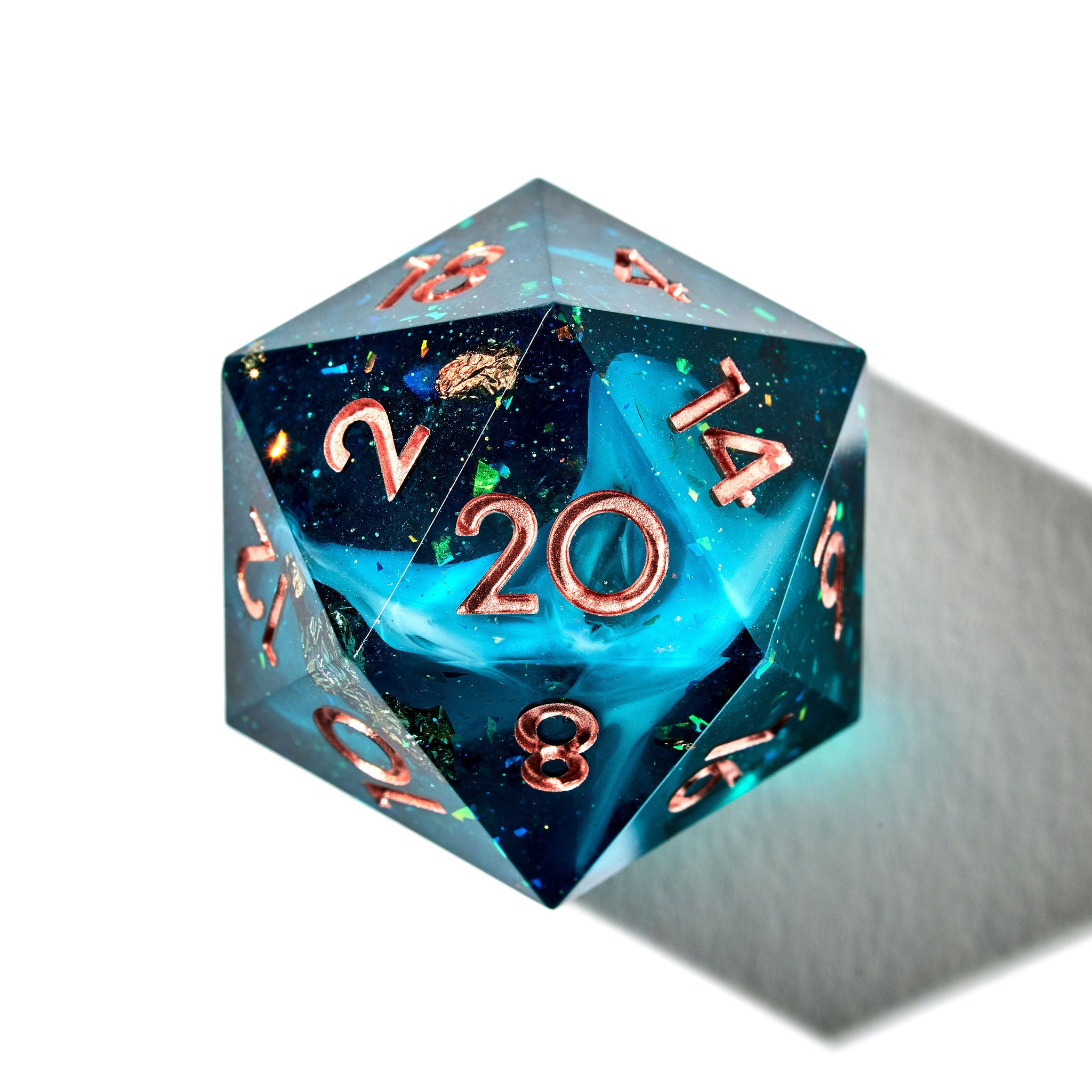 Seashore 7-Piece Polyhedral Dice Set