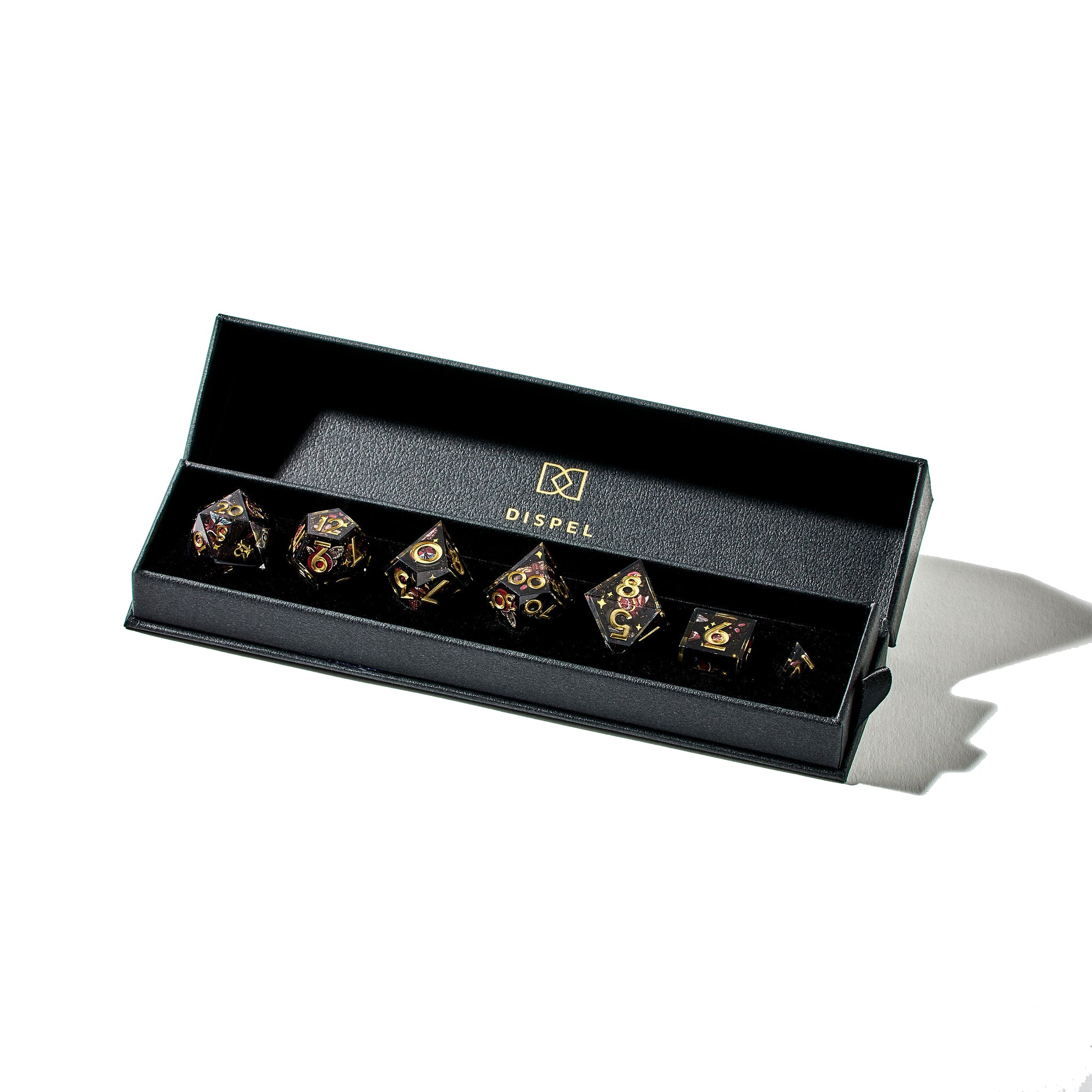 Vanitas 7-Piece Iconic Dice Set - Dispel Dice - Premium DnD Dice & Accessories # #