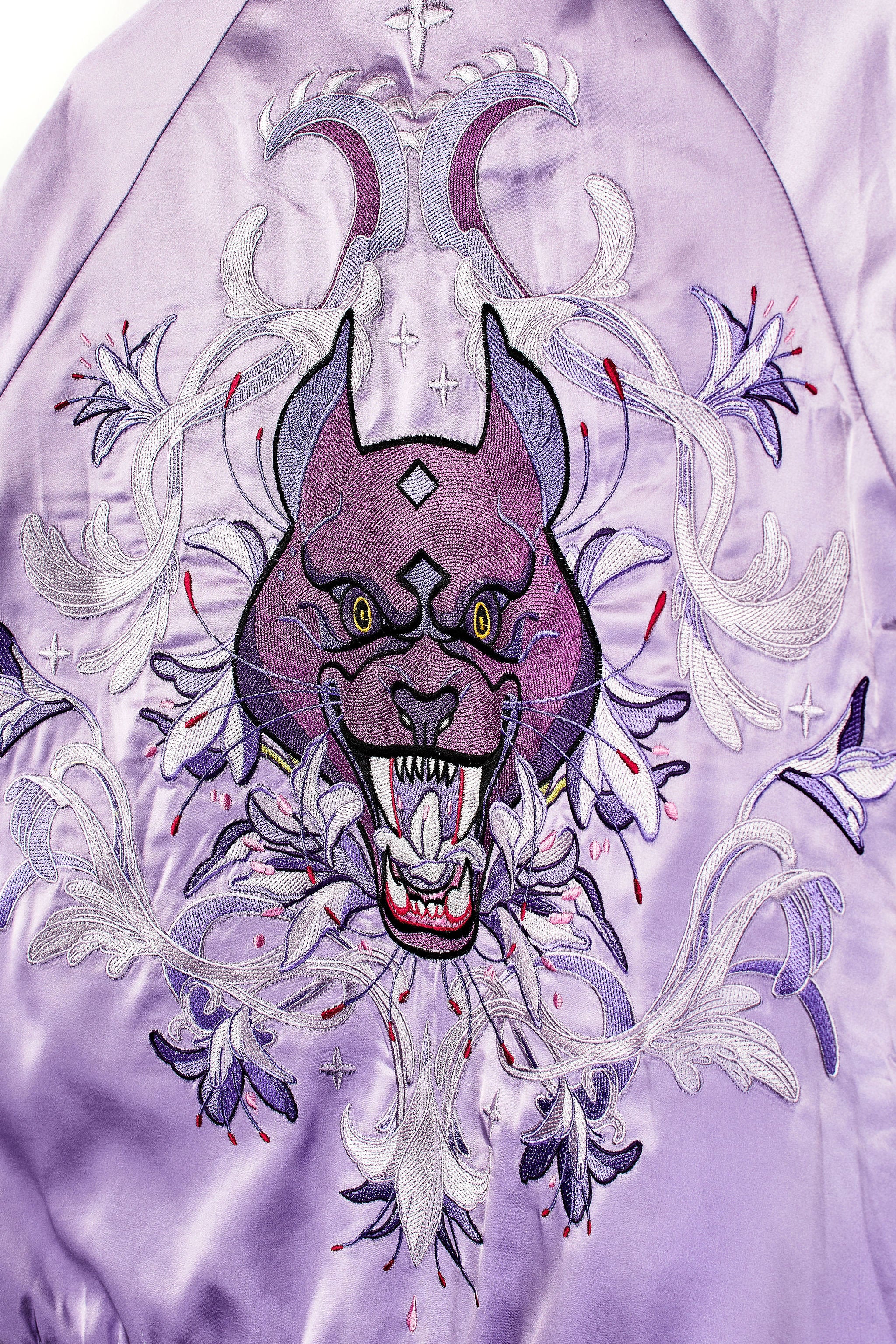 Coeurl Beast Sukajan Bomber Jacket - Dispel Dice - Premium DnD Dice & Accessories # #