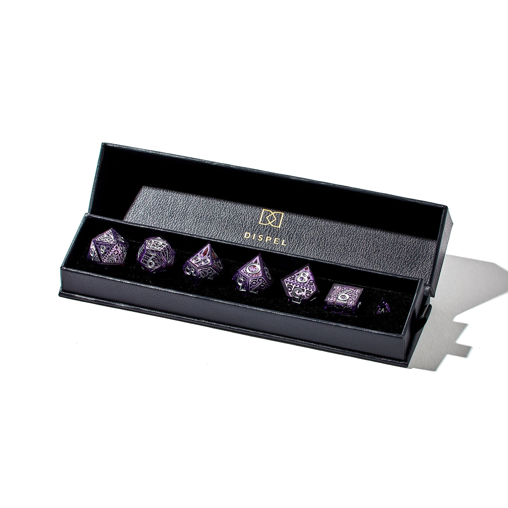Daughter of Darkness 7-Piece Iconic Set - Dispel Dice - Premium DnD Dice & Accessories # #