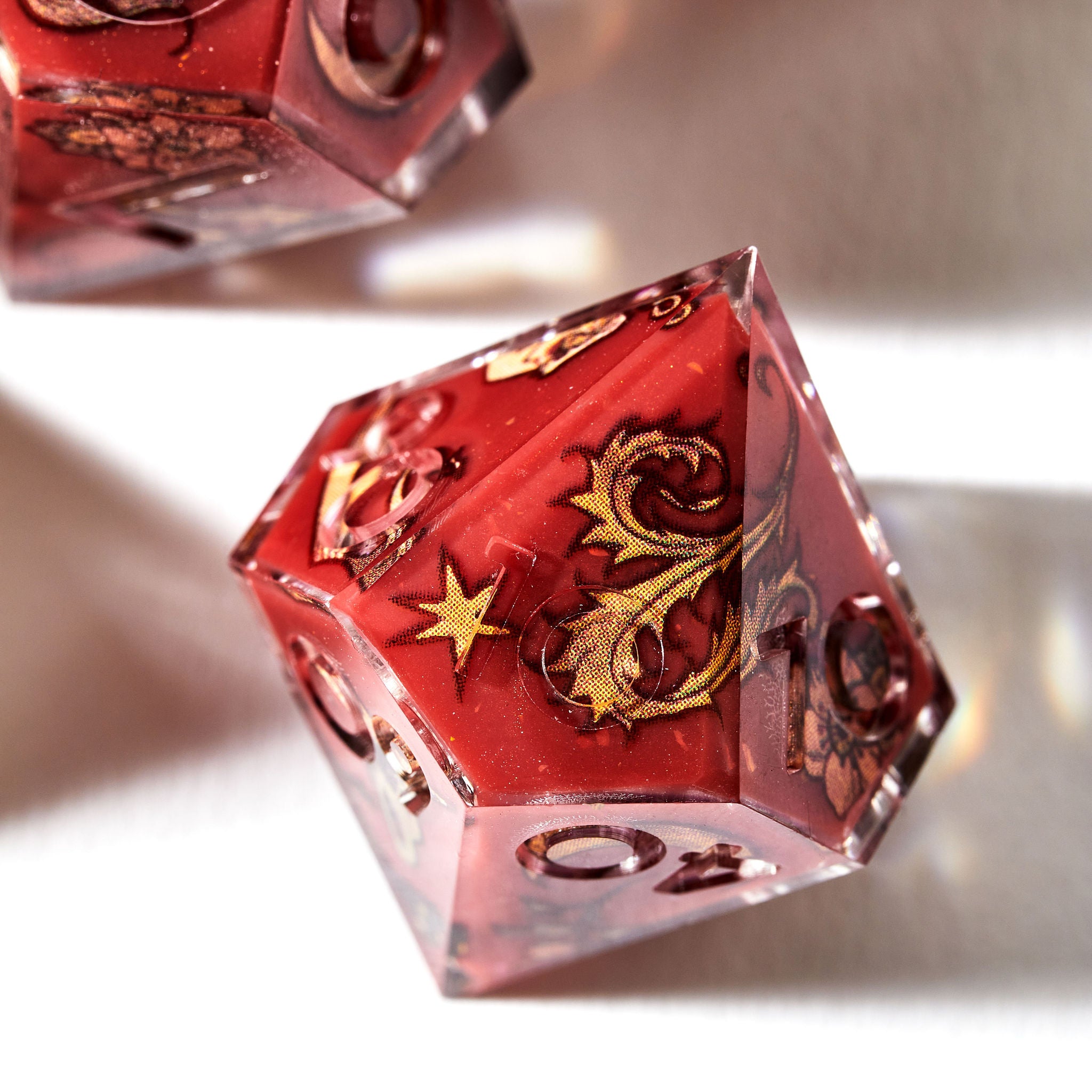 Eldritch Grimoire 7-Piece Iconic Set - Dispel Dice - Premium DnD Dice & Accessories # #