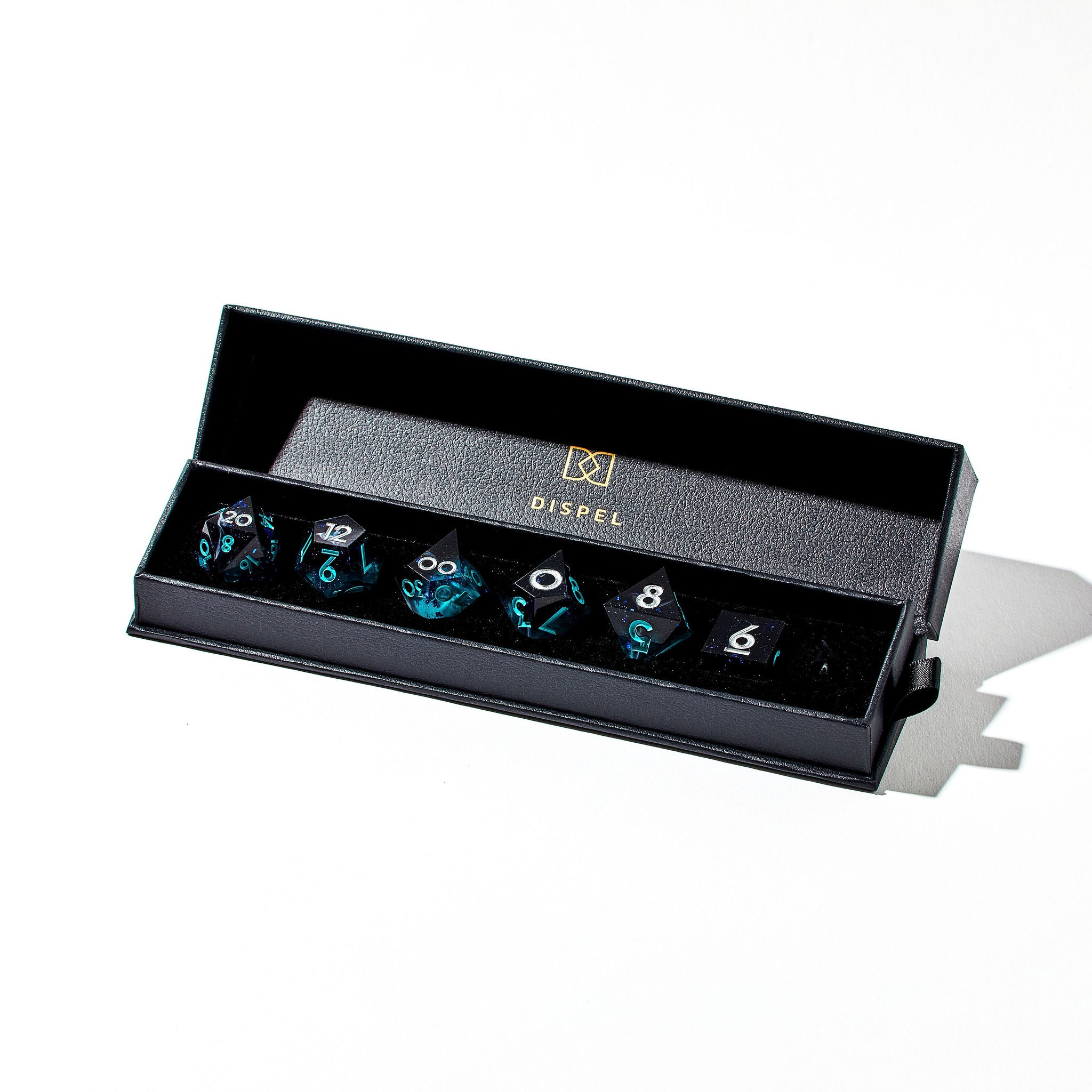 Sleepy Hollow 7-Piece Polyhedral Dice Set - Dispel Dice - Premium DnD Dice & Accessories # #