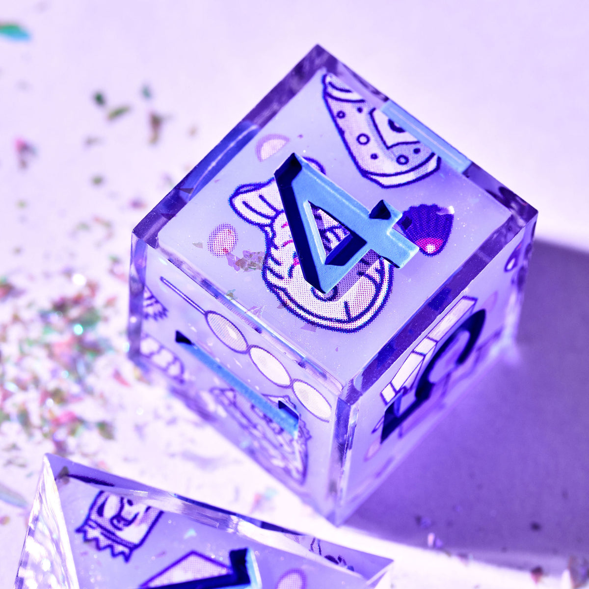 Anime Club 7-Piece Iconic Set - Dispel Dice - Premium DnD Dice & Accessories # #