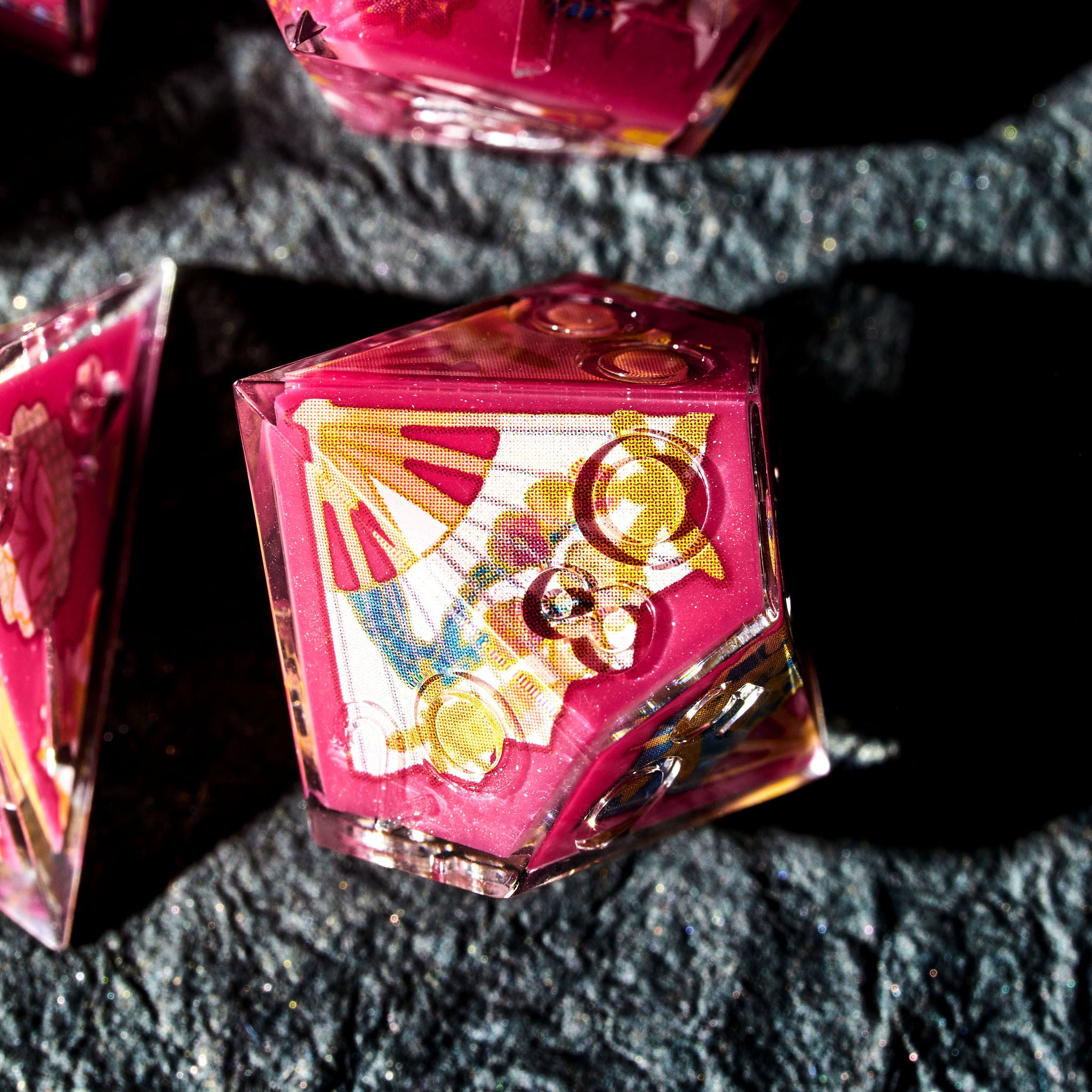 Reflections 7-Piece Iconic Set - Dispel Dice - Premium DnD Dice & Accessories # #