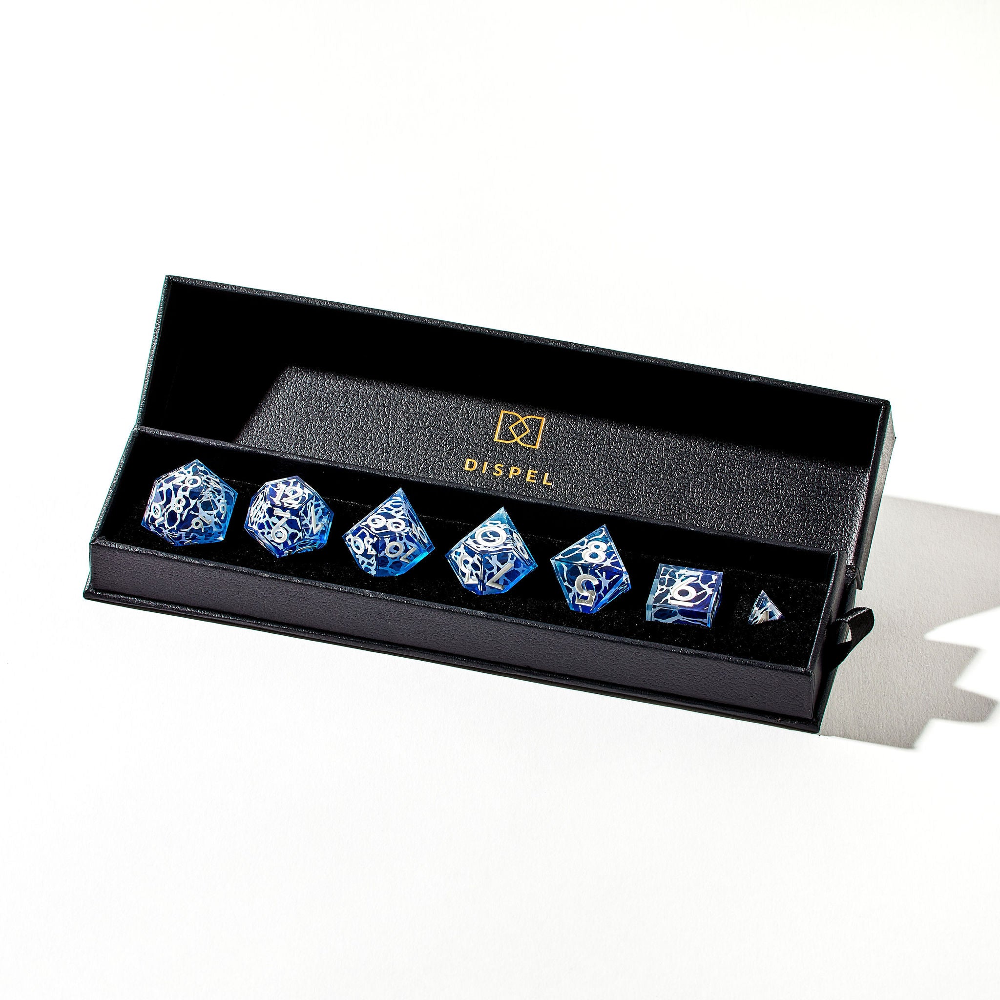 Low Tide 7-Piece Iconic Dice Set - Dispel Dice - Premium DnD Dice & Accessories # #
