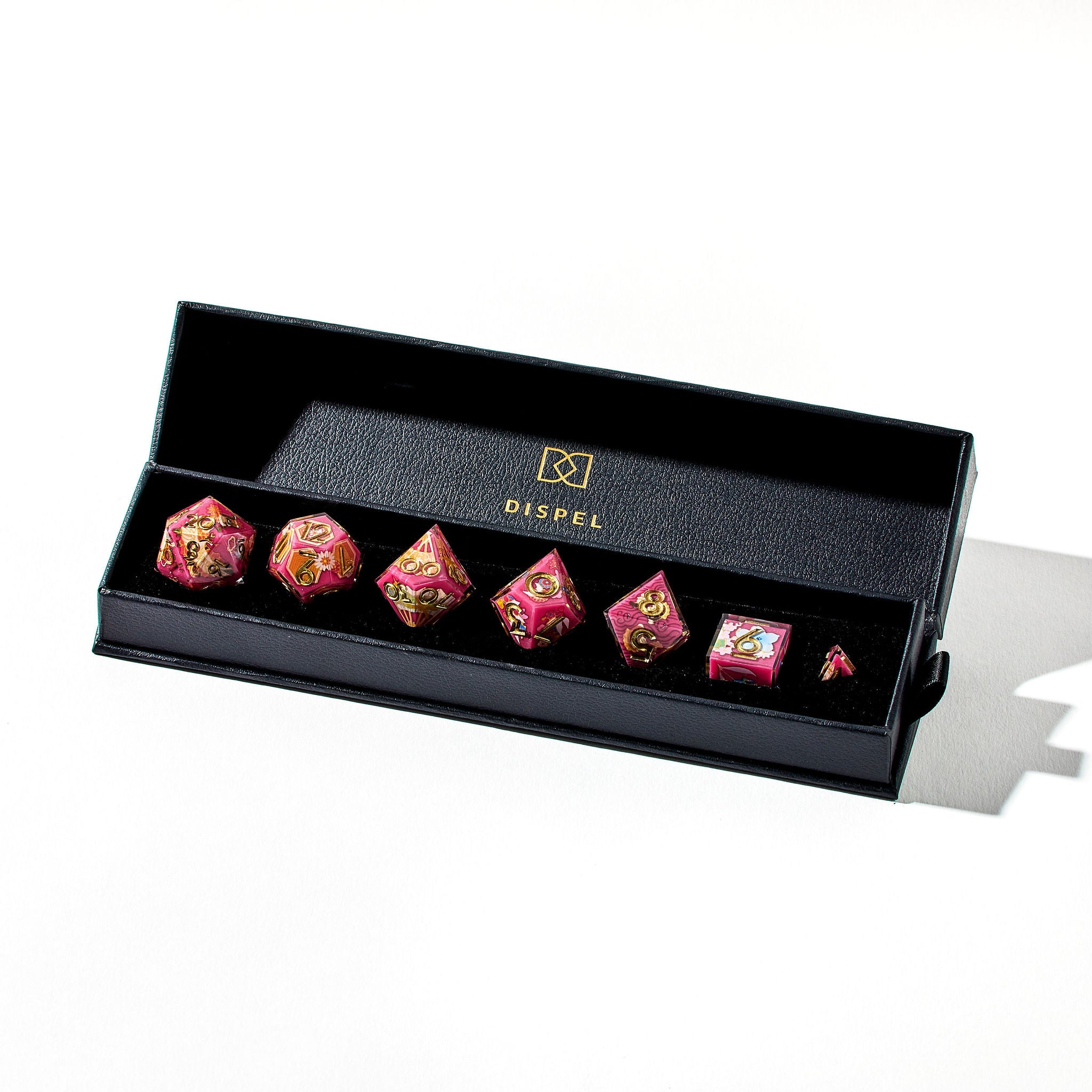 Reflections 7-Piece Iconic Set - Dispel Dice - Premium DnD Dice & Accessories # #