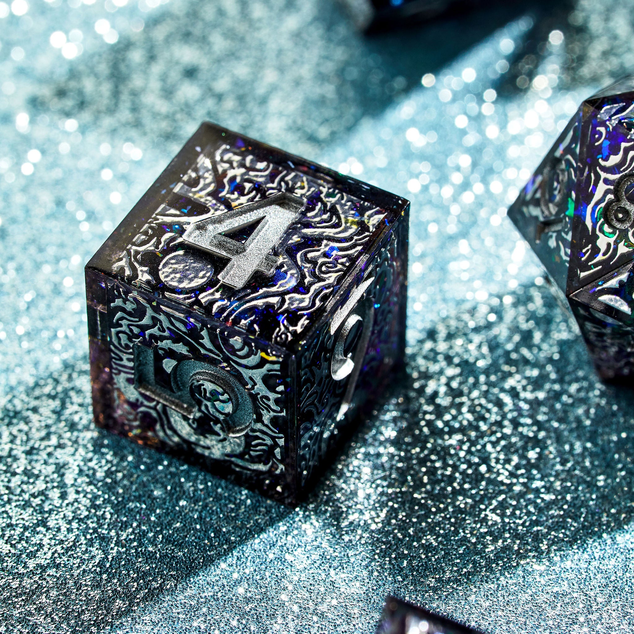 Year of the Dragon Iconic 7-Piece Dice Set - Dispel Dice - Premium DnD Dice & Accessories # #