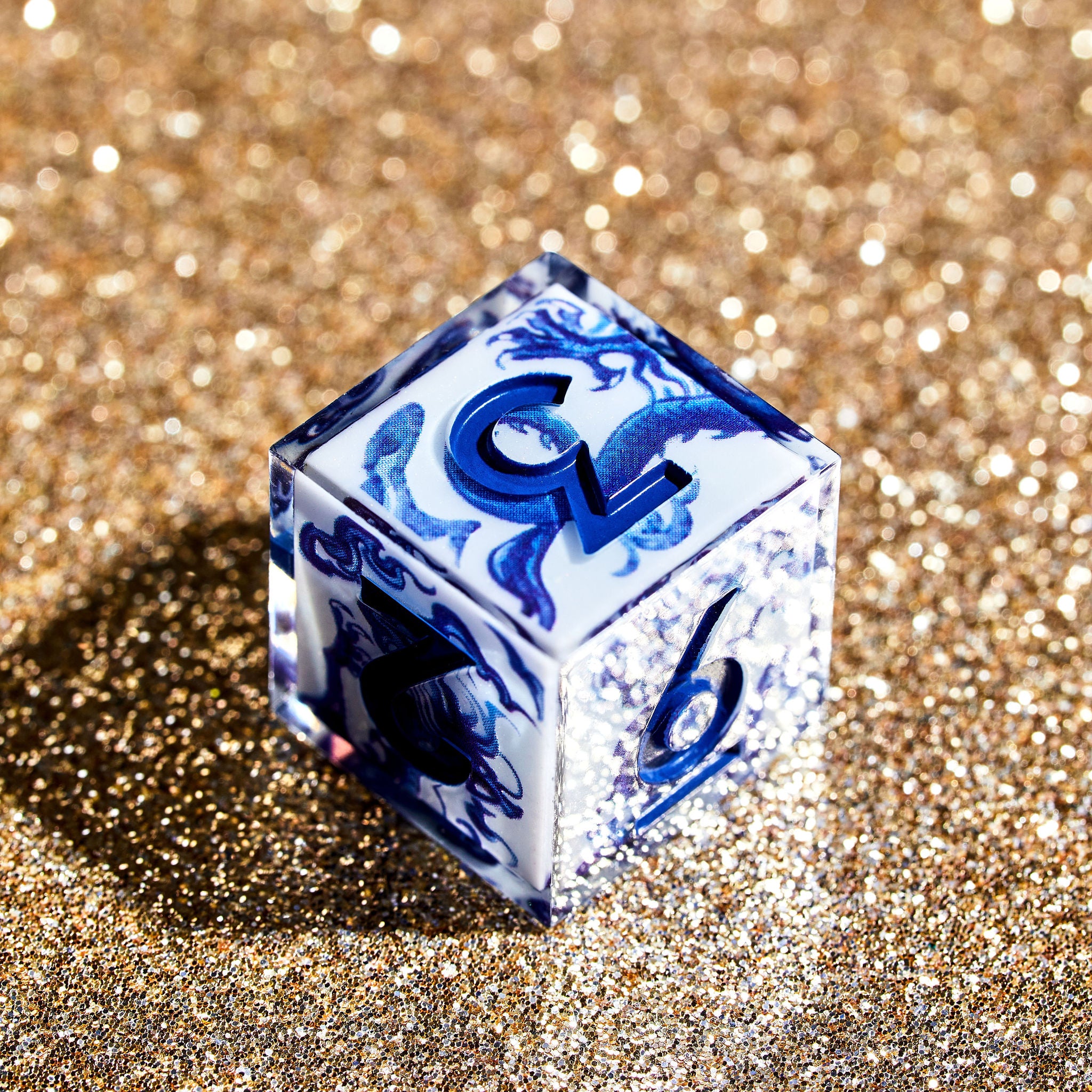 Qinghua Iconic 7-Piece Dice Set - Dispel Dice - Premium DnD Dice & Accessories # #