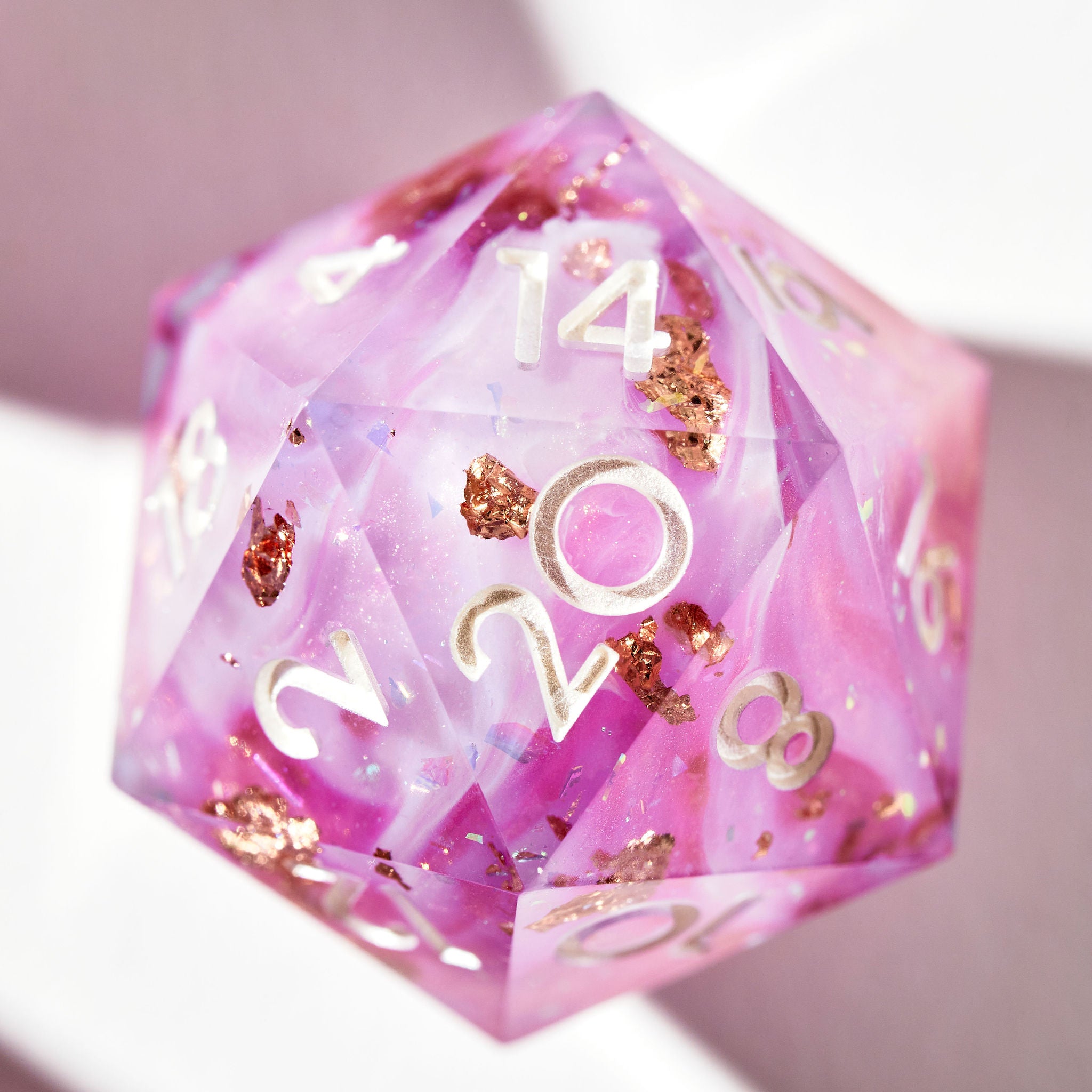 Infatuation 7-Piece Polyhedral Dice Set - Dispel Dice - Premium DnD Dice & Accessories # #