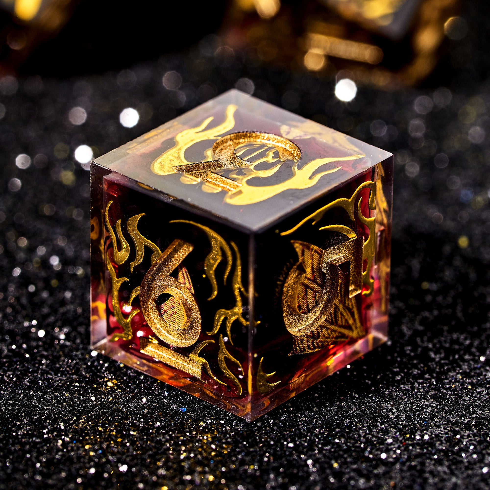Quest's End x Dispel "Dragon Bones" 7-Piece Iconic Dice Set - Dispel Dice - Premium DnD Dice & Accessories # #
