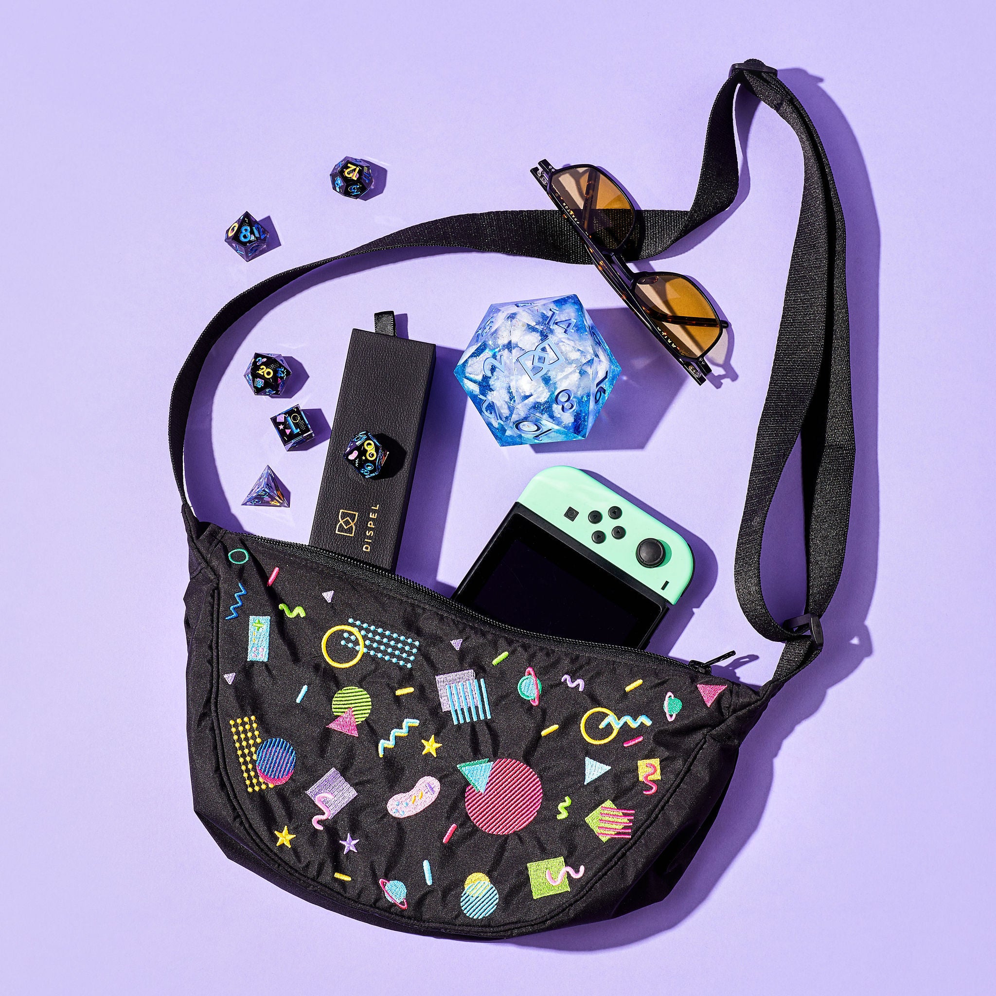 Dispel Power Glove Crossbody Bag - Dispel Dice - Premium DnD Dice & Accessories