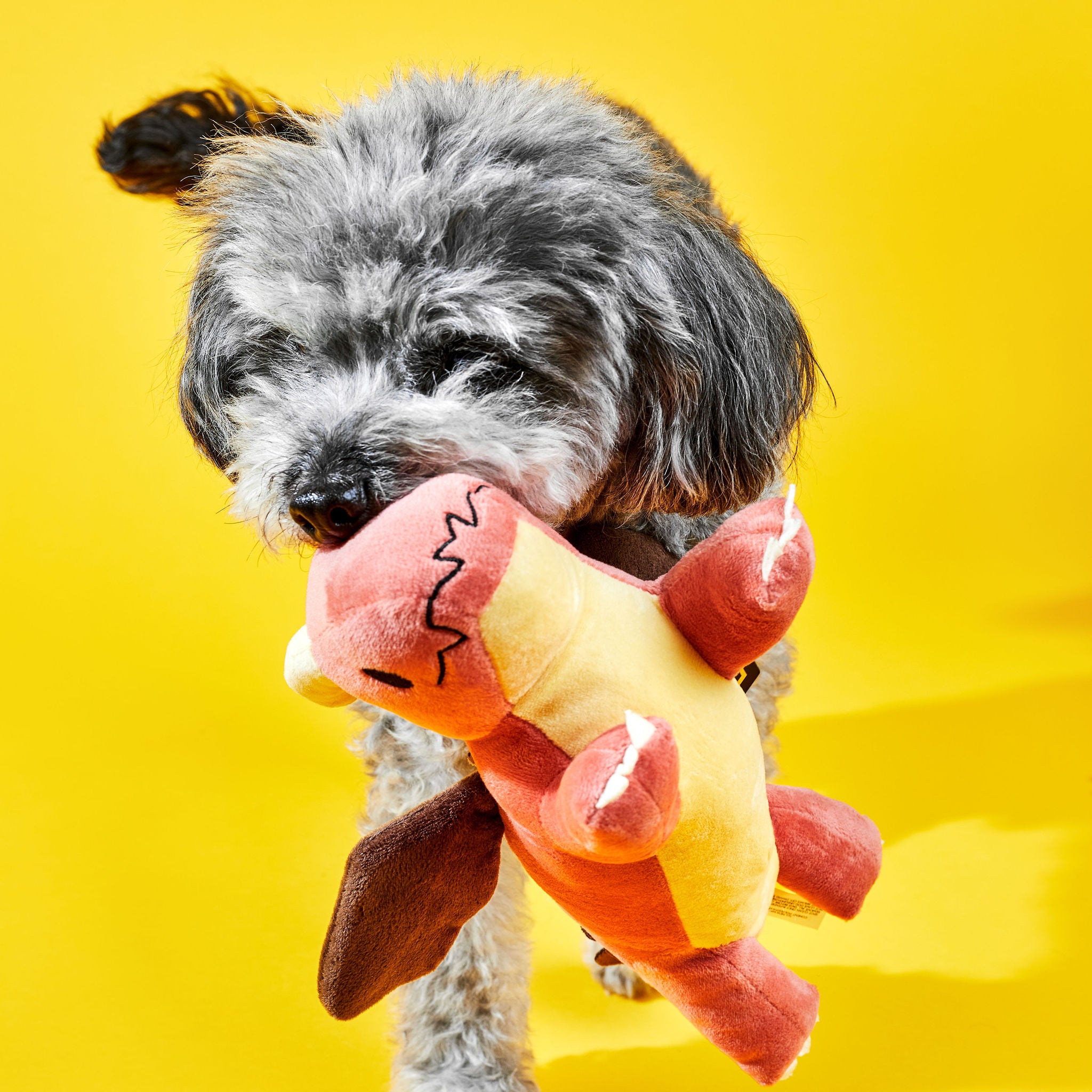 Red Dragon Plush Dog Toy with Squeaker - Dispel Dice - Premium DnD Dice & Accessories # #