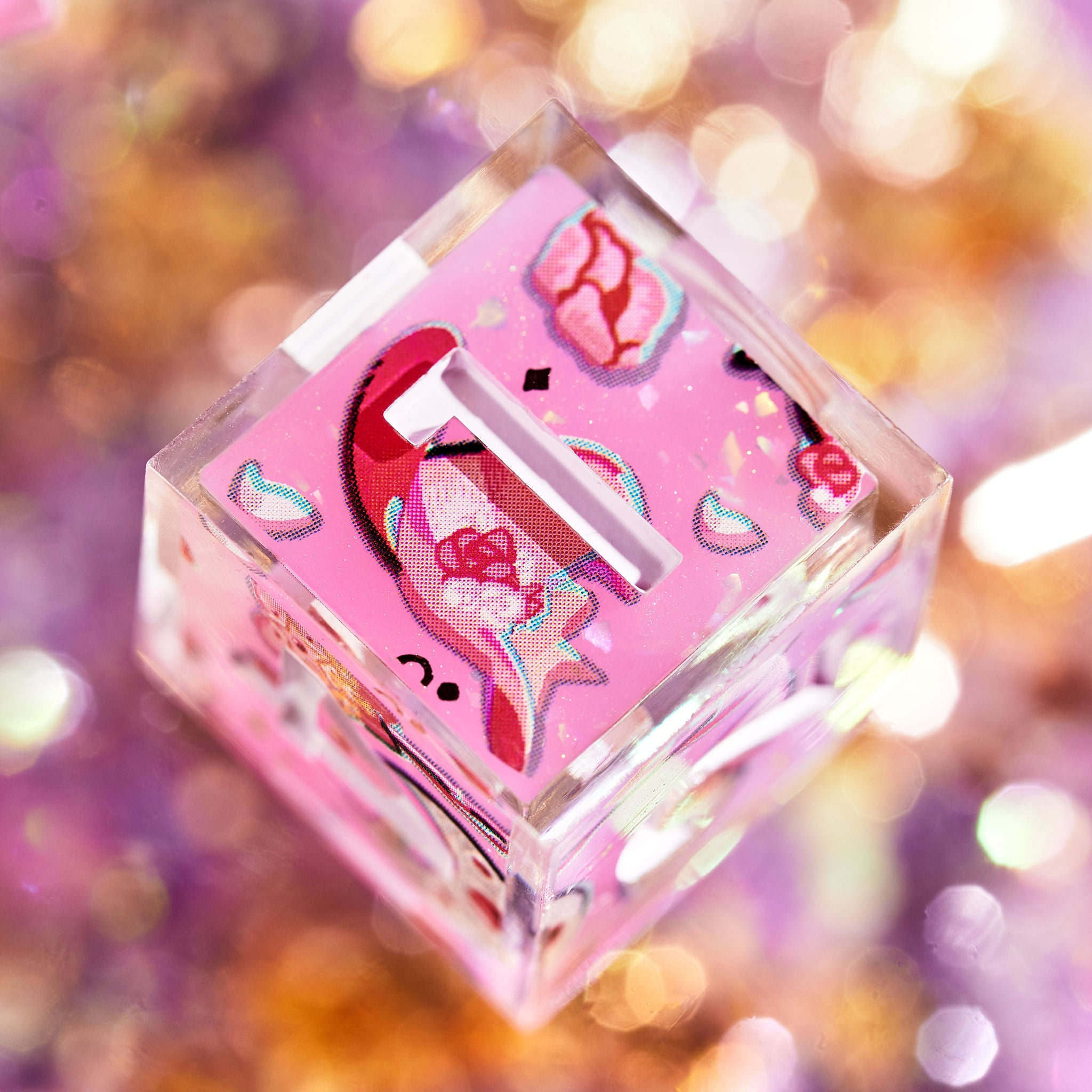 Magical Girl Iconic 7-Piece Dice Set - Dispel Dice - Premium DnD Dice & Accessories # #