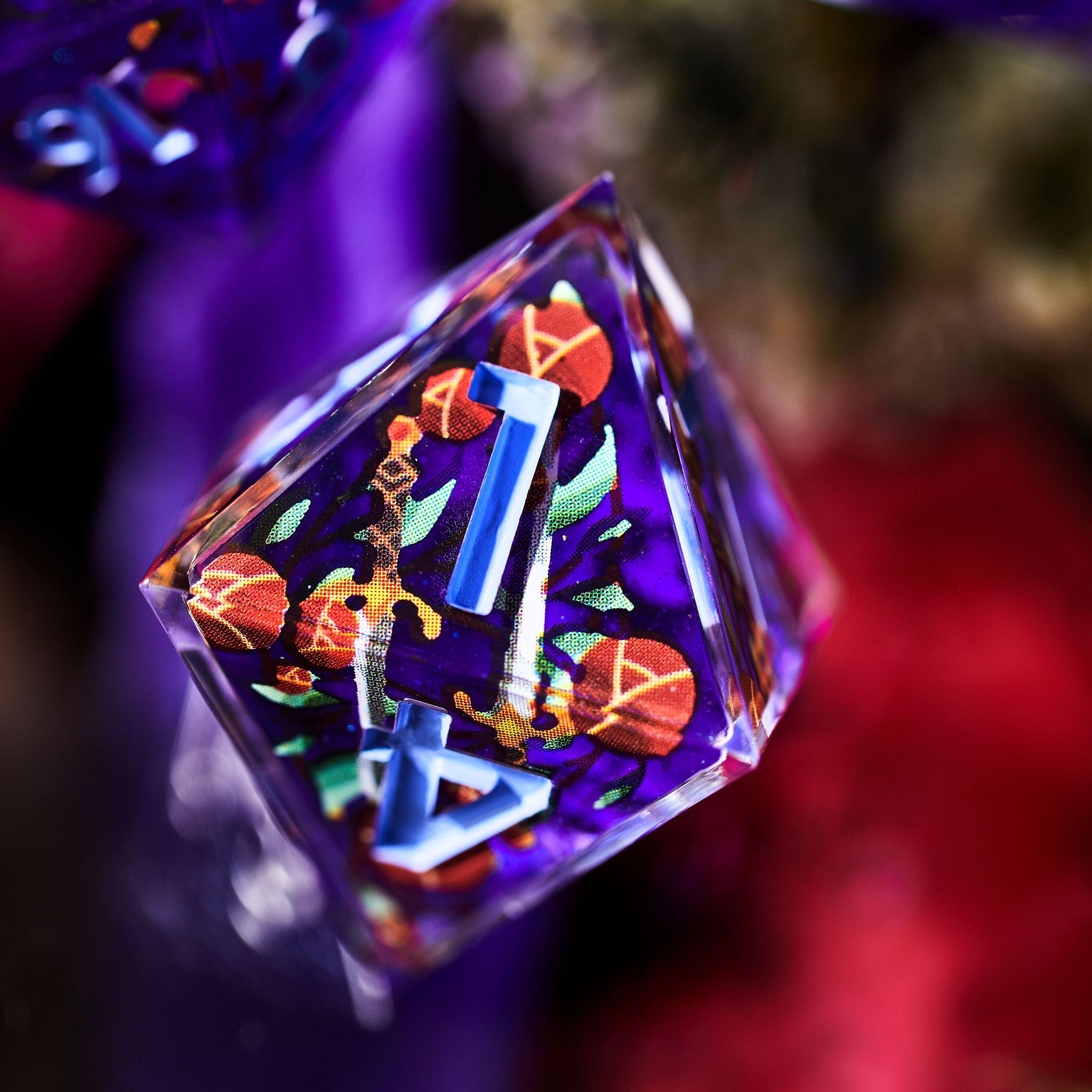 Garden of Swords Iconic 7-Piece Dice Set - Dispel Dice - Premium DnD Dice & Accessories # #
