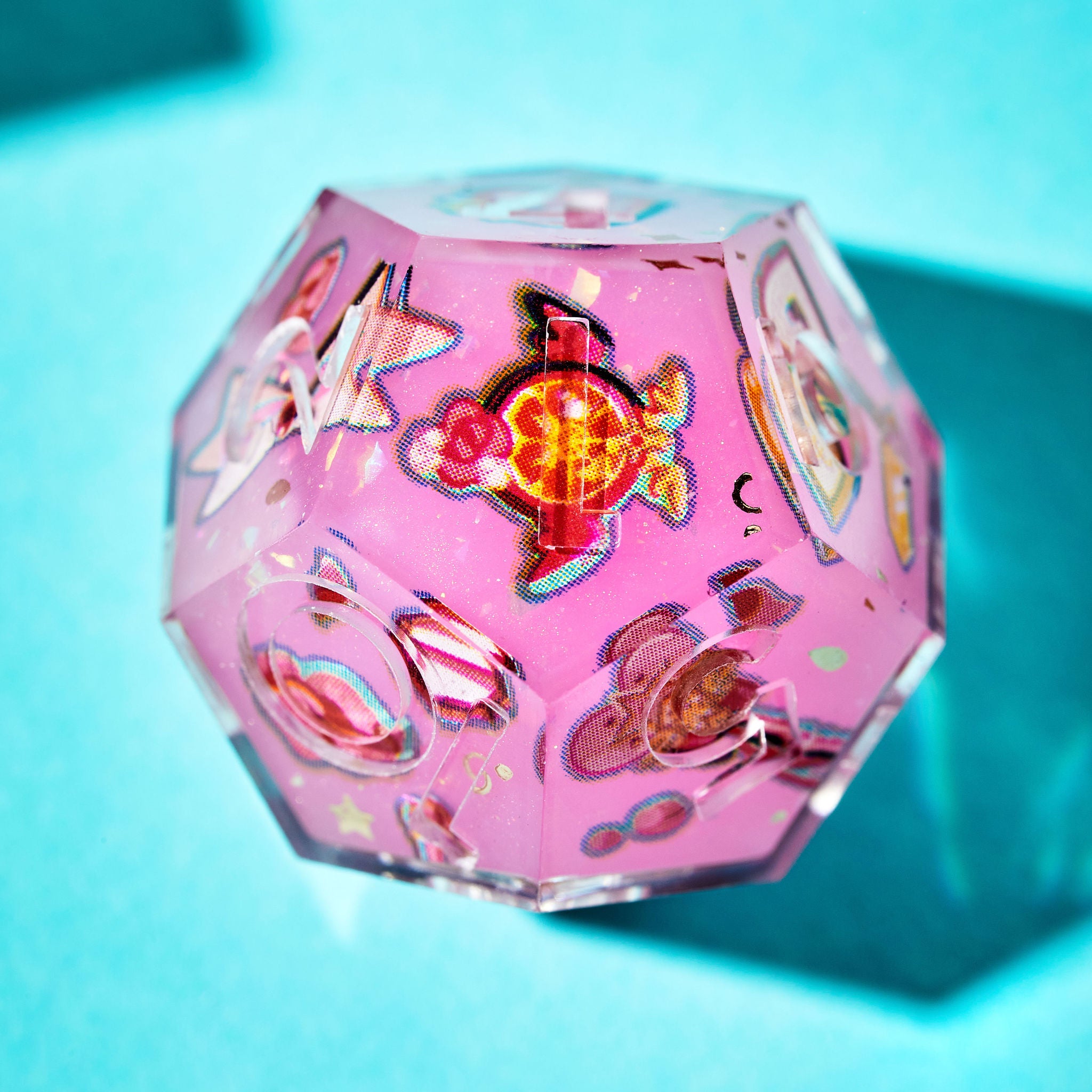 Magical Girl Iconic 7-Piece Dice Set - Dispel Dice - Premium DnD Dice & Accessories # #