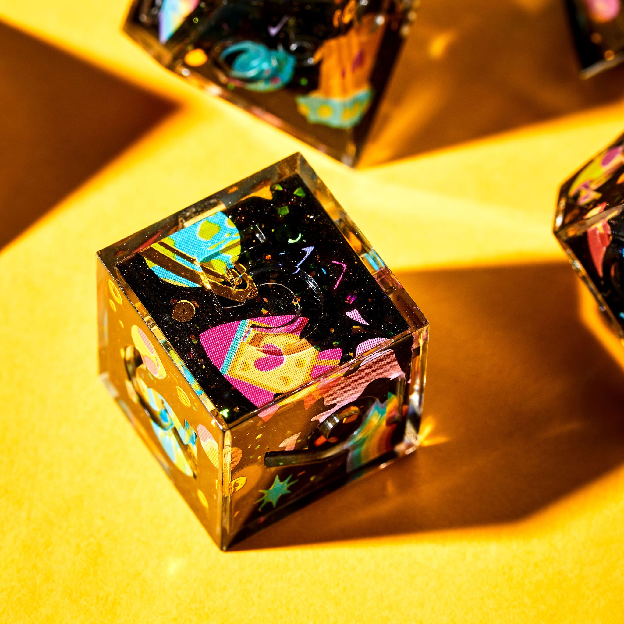 Alien Love Iconic 7-Piece Dice Set - Dispel Dice - Premium DnD Dice & Accessories # #