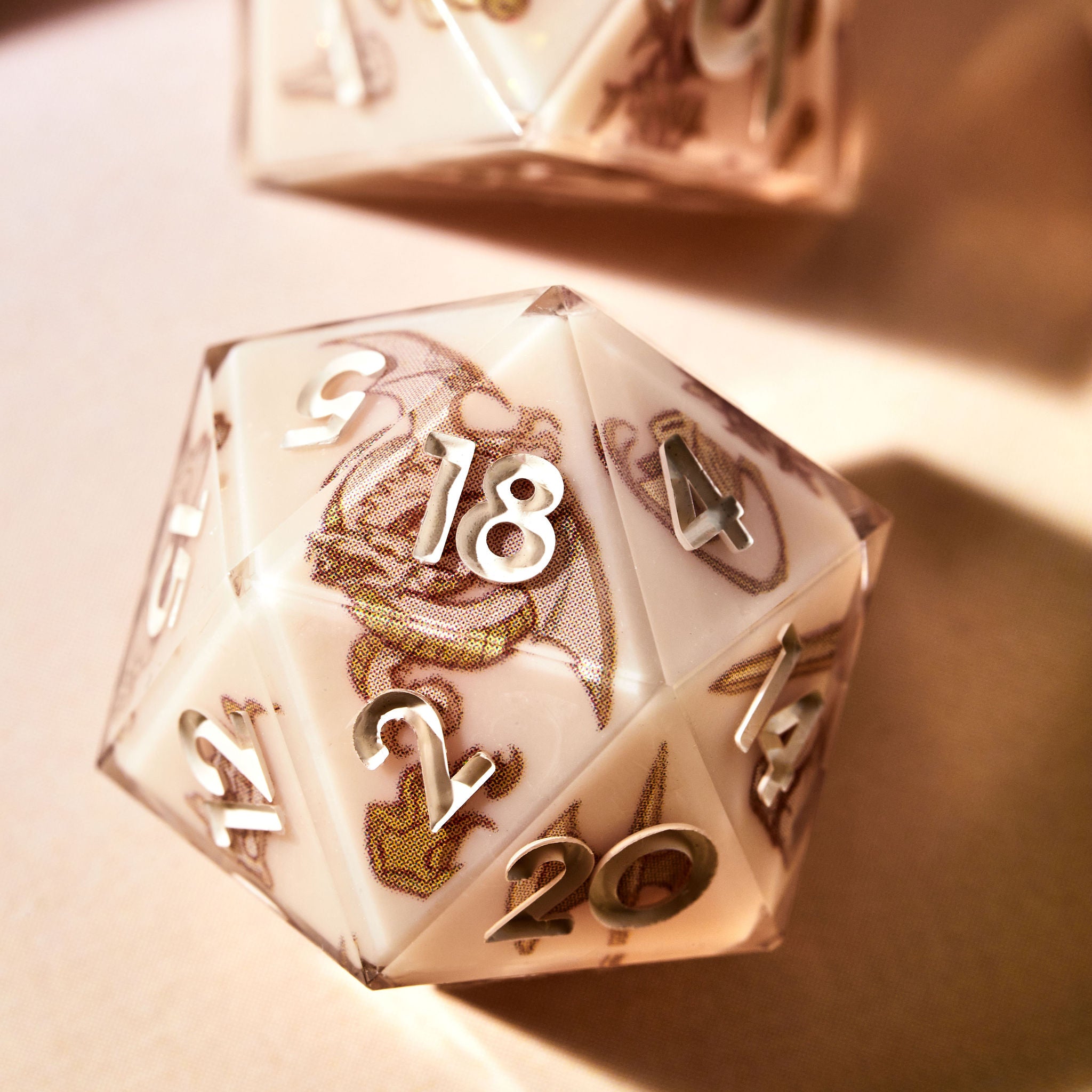 Pen & Paper 7-Piece Iconic Set - Dispel Dice - Premium DnD Dice & Accessories # #