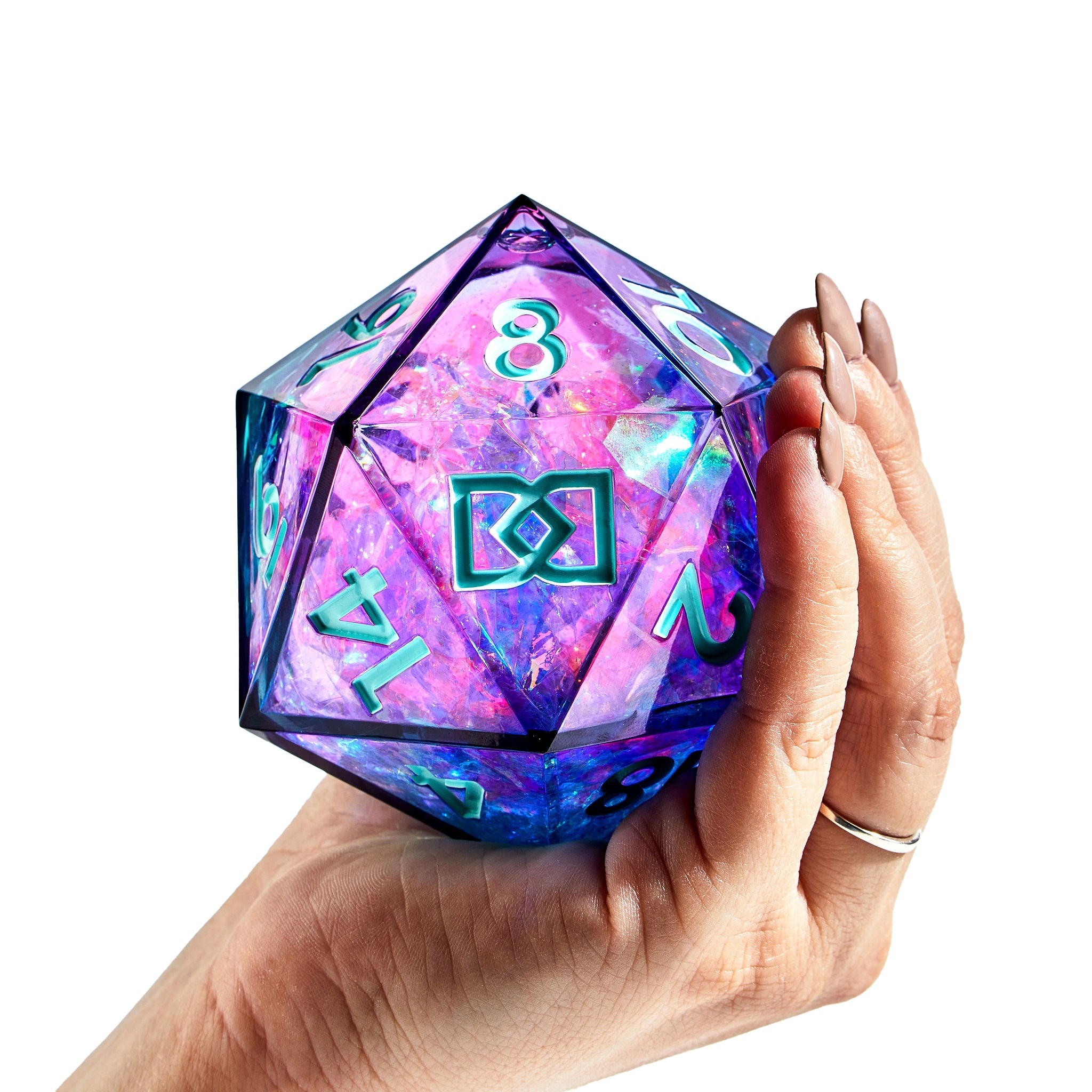 Wheel of Fortune Liquid Core 95mm Chonk D20