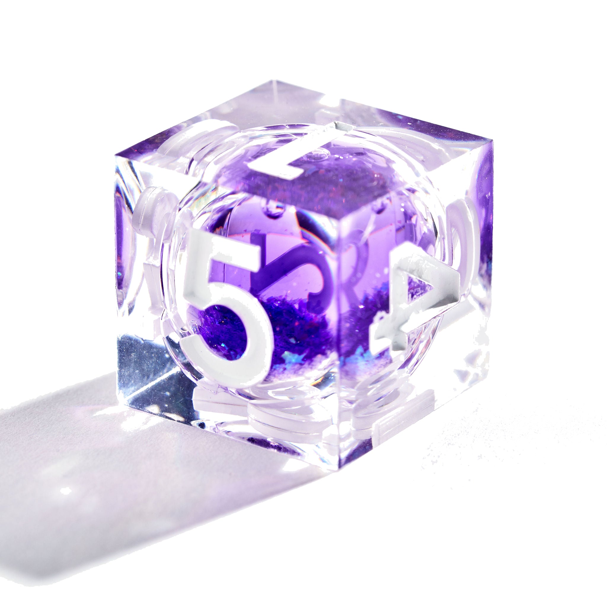 Chromatic Orb 7-Piece Liquid Core Dice Set - Dispel Dice - Premium DnD Dice & Accessories # #