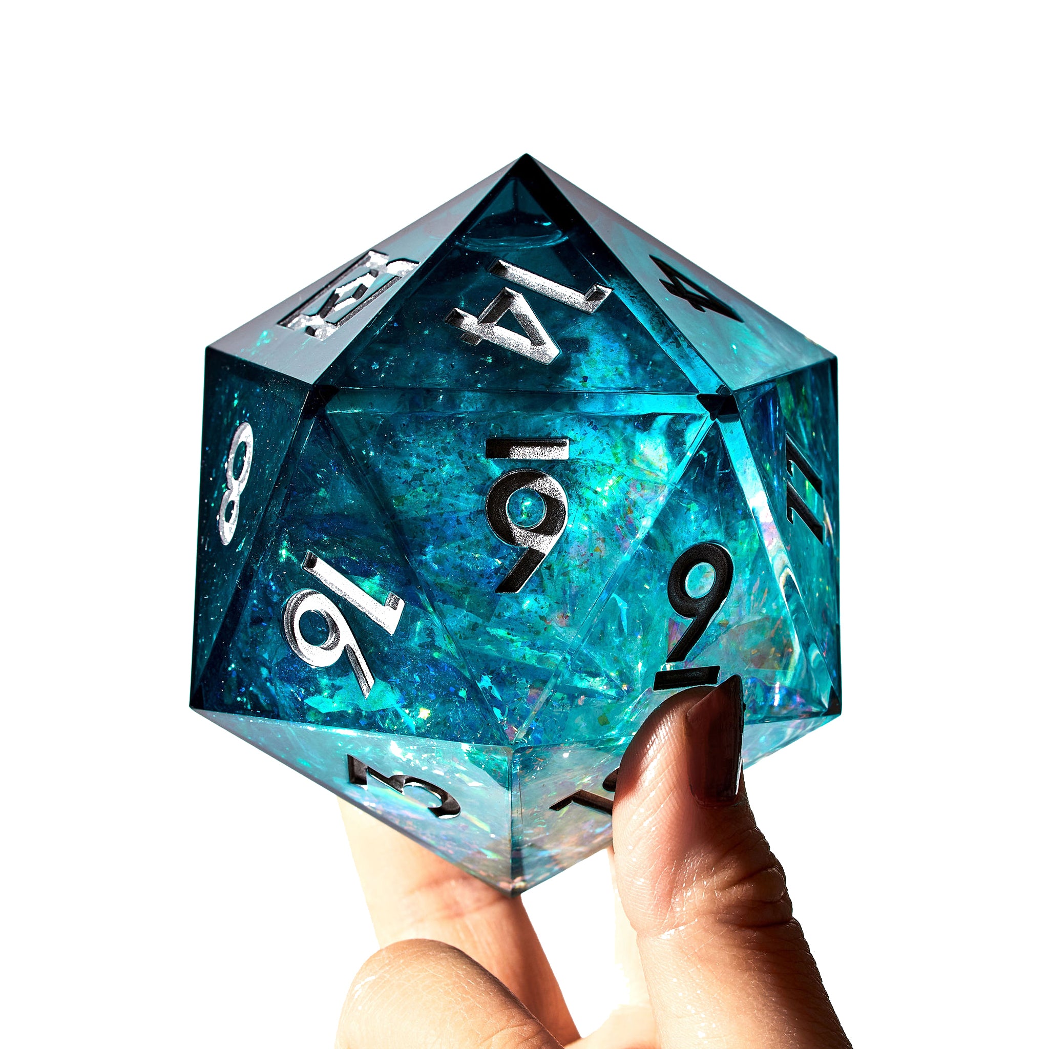 Winter Solstice 95mm Liquid Core Chonk D20