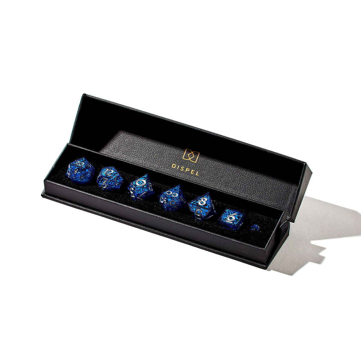 Snowflake Sonata Iconic 7-Piece Dice Set - Dispel Dice - Premium DnD Dice & Accessories # #