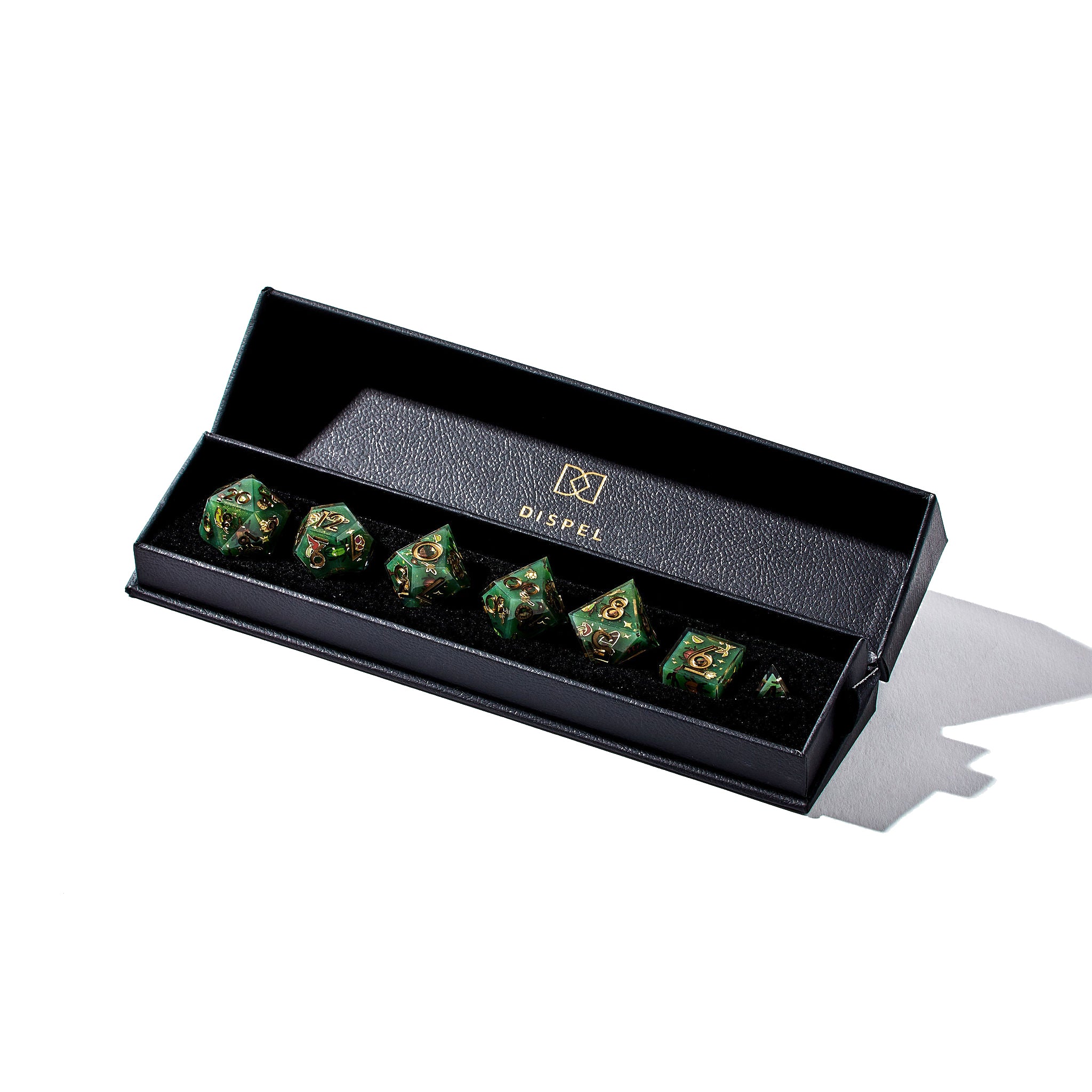 Creepy Crawlies Iconic 7-Piece Dice Set - Dispel Dice - Premium DnD Dice & Accessories # #