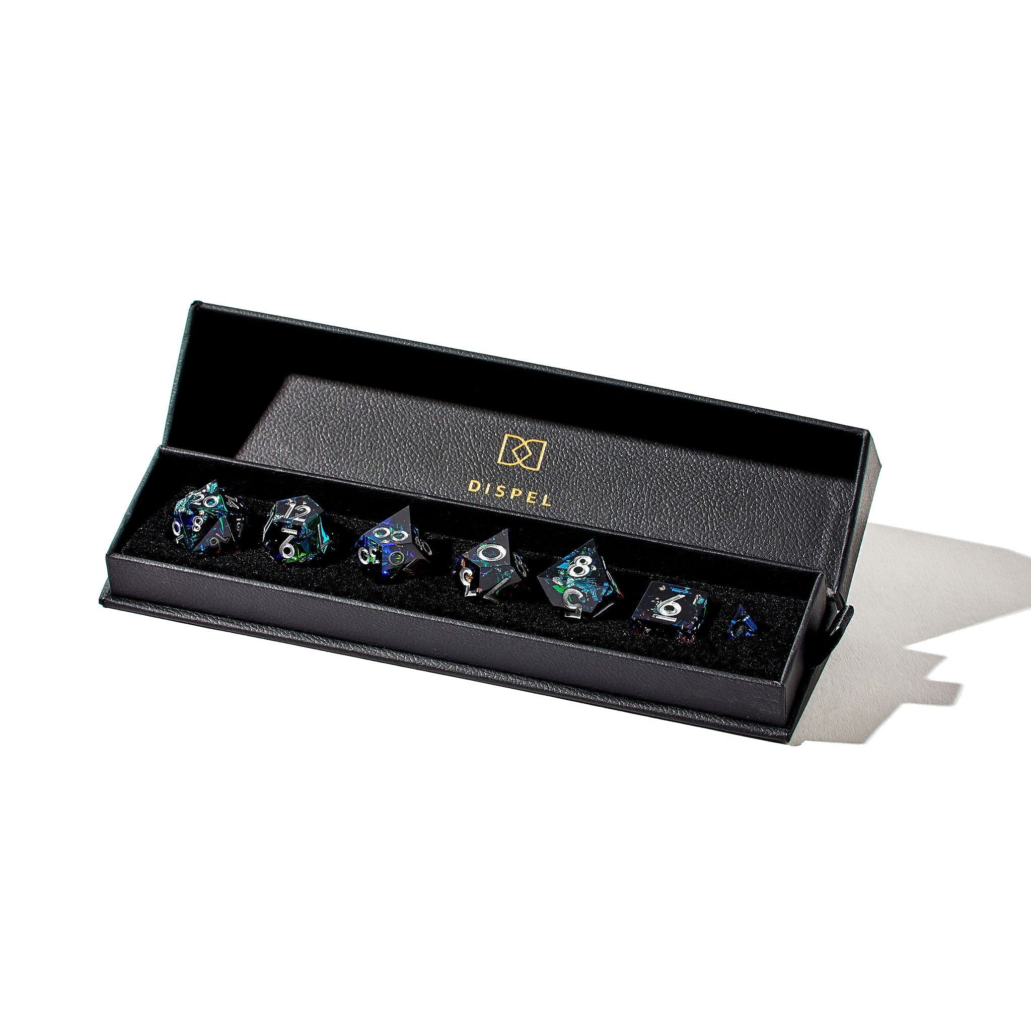 Total Party Kill 7-Piece Polyhedral Dice Set - Dispel Dice - Premium DnD Dice & Accessories # #