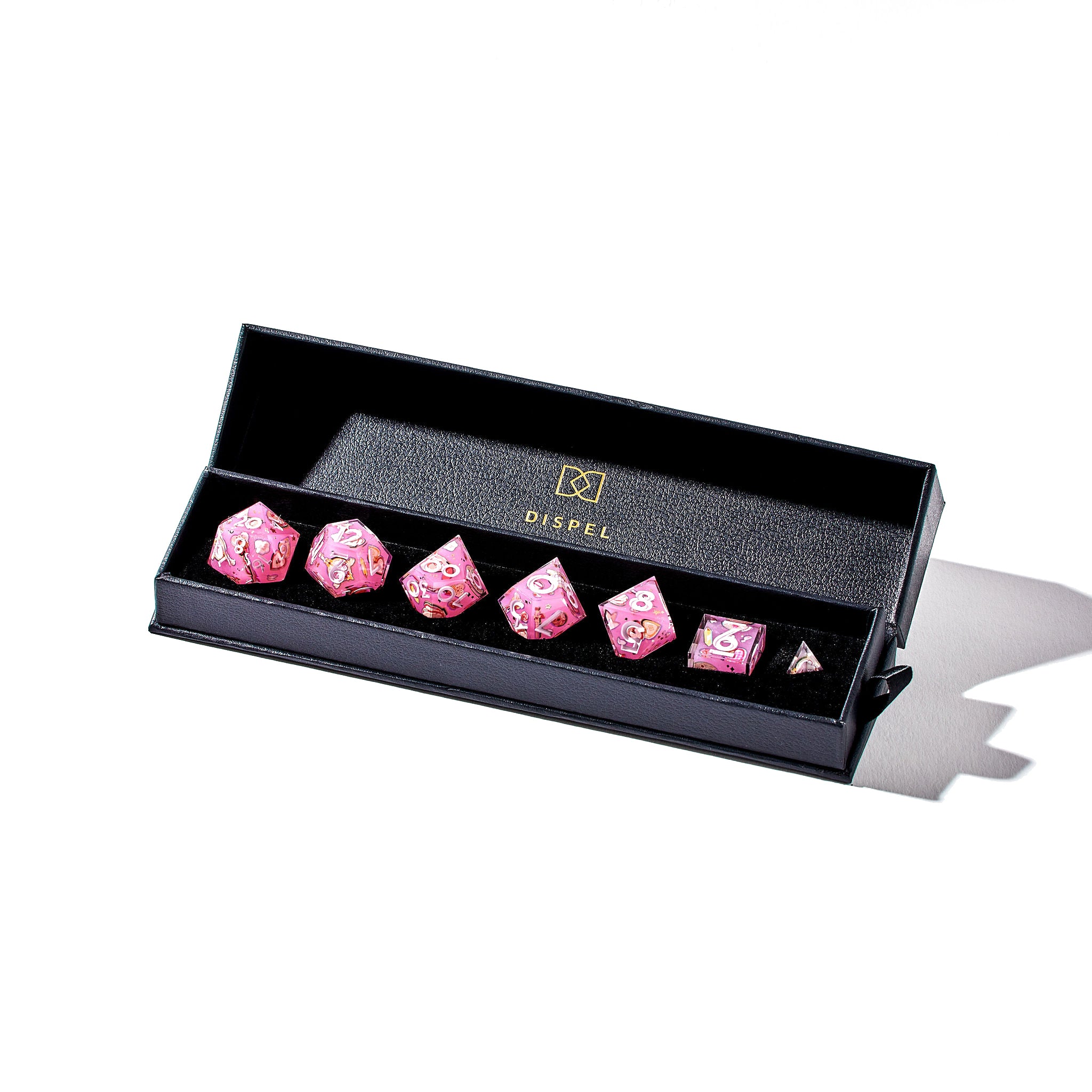Magical Girl Iconic 7-Piece Dice Set - Dispel Dice - Premium DnD Dice & Accessories # #