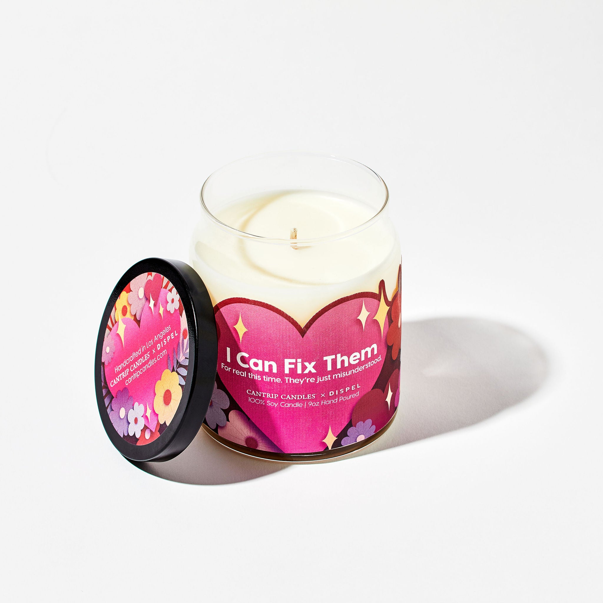 Dispel Dice x Cantrip Candles "I Can Fix Them" Scented Soy Candle (9 oz.)